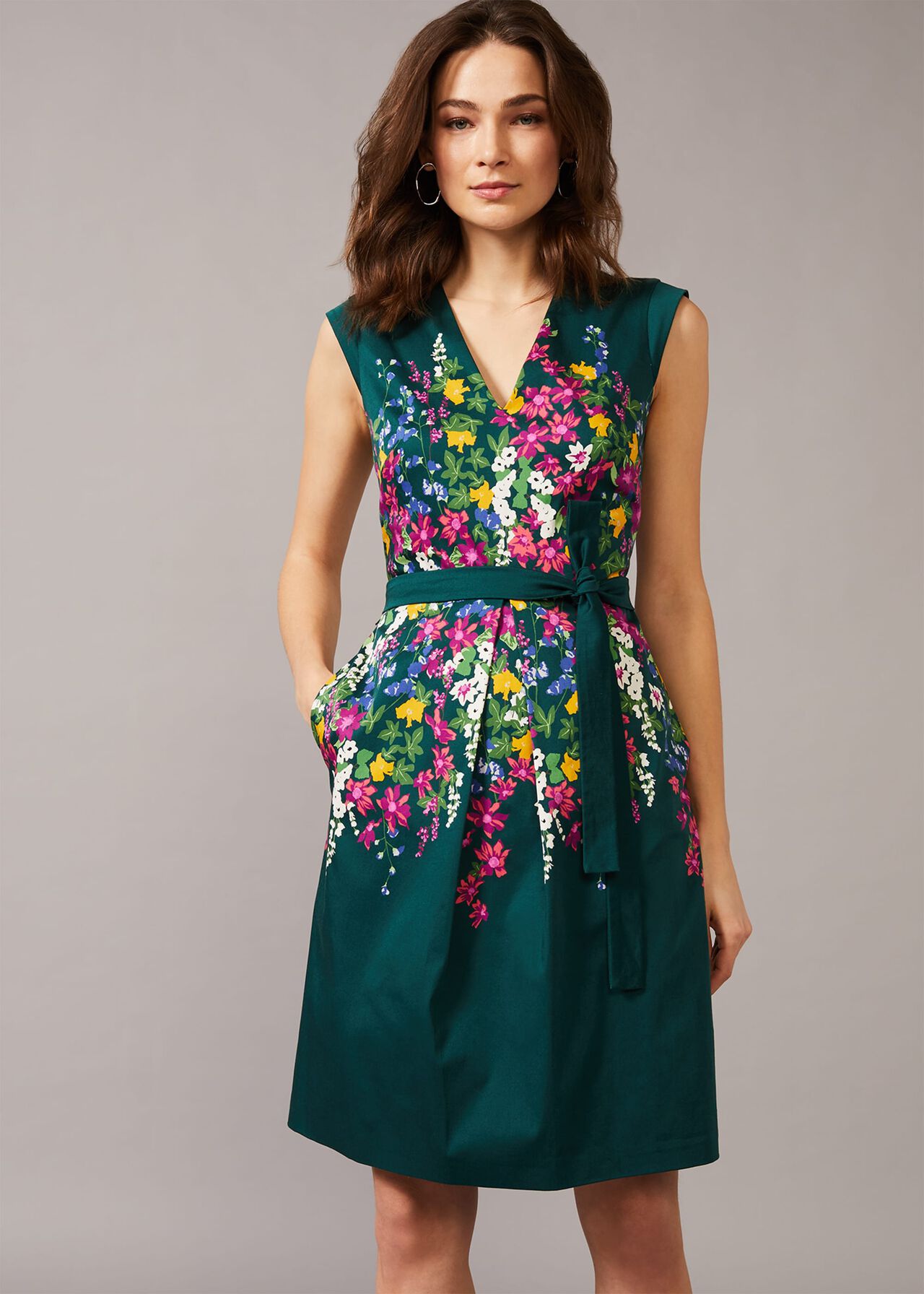 Tilda Floral Placement Dress
