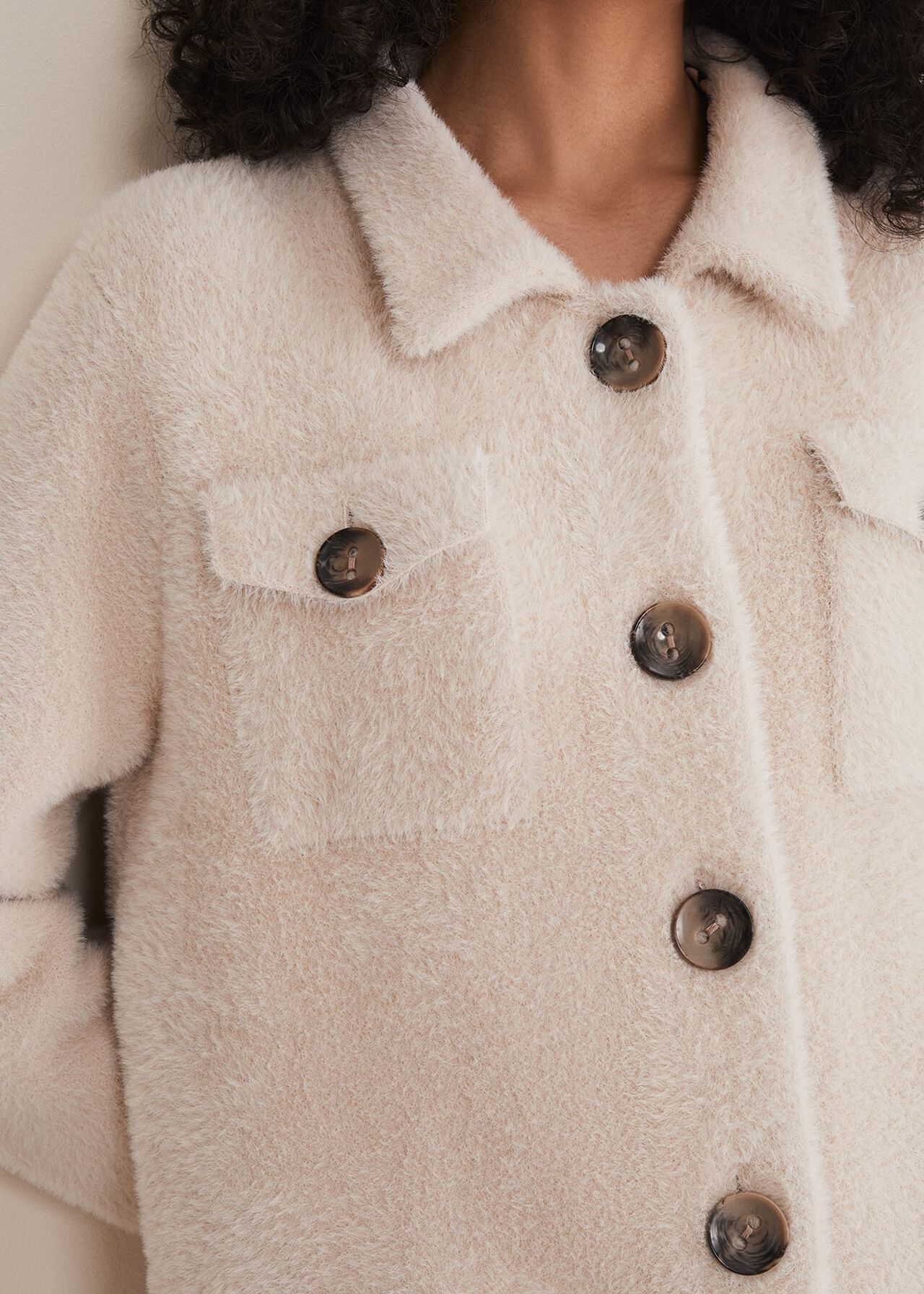 Floressa Shacket Knit Coat