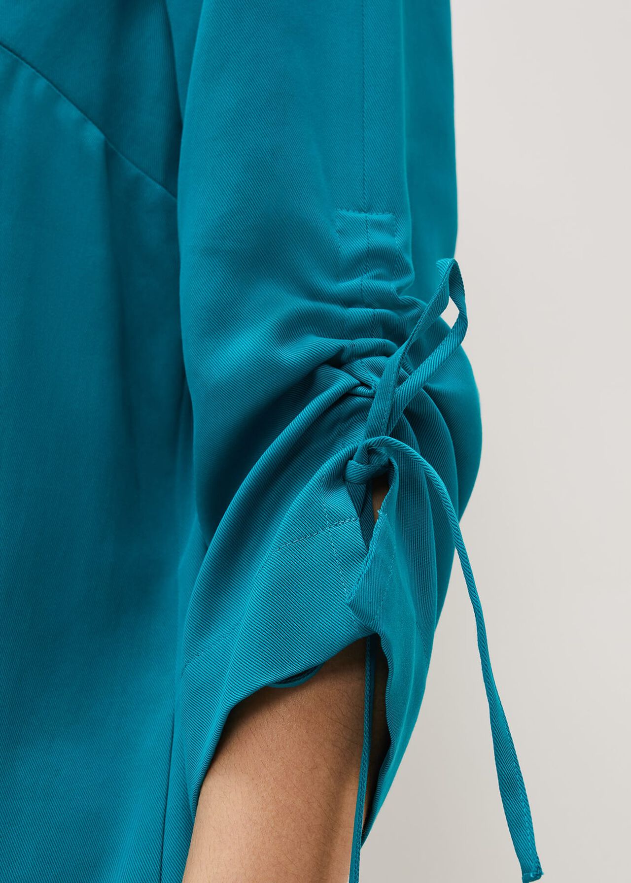 Ceiara Ruched Sleeve Tunic Dress