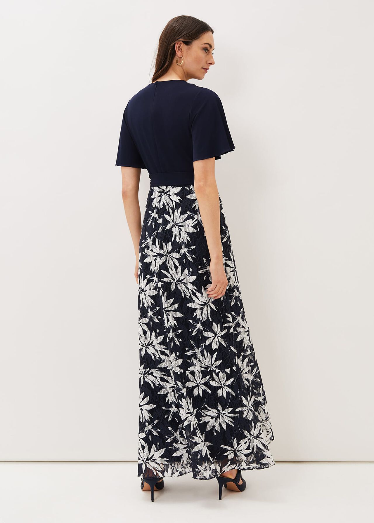 Brogan Lace Skirt Maxi Dress