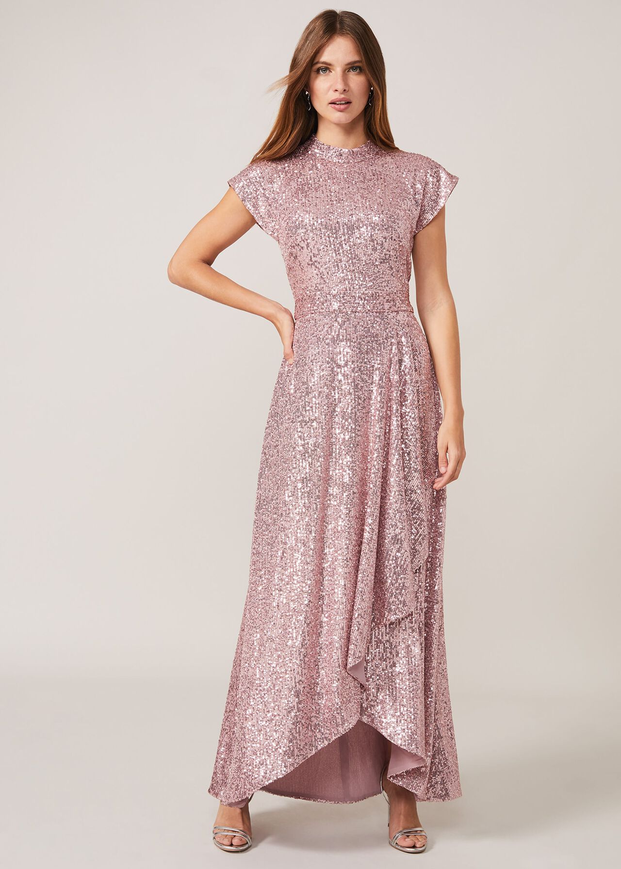 Kendra Sequin Maxi Dress | Phase Eight UK