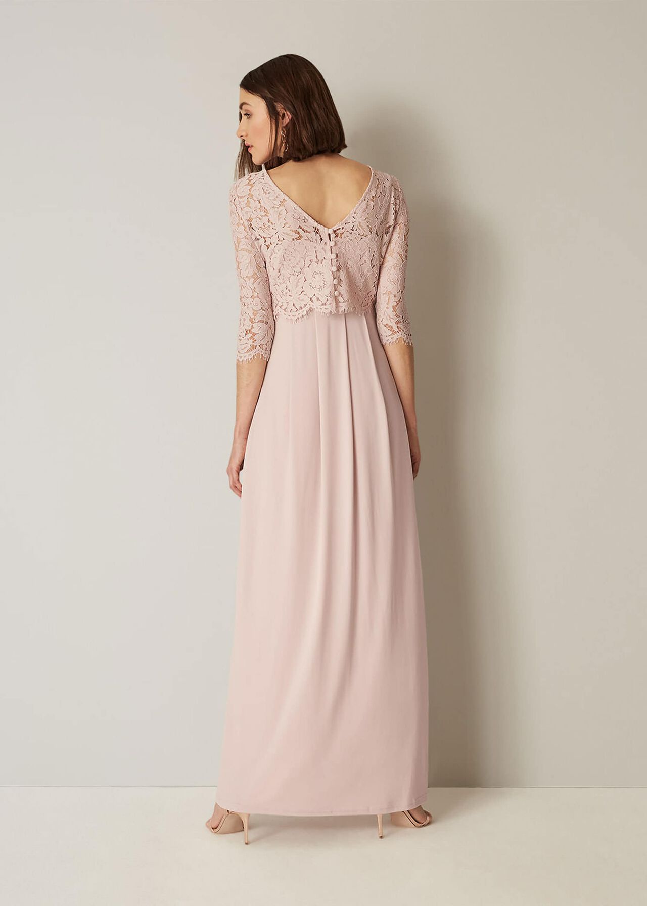 Portia Lace Maxi Bridesmaid Dress