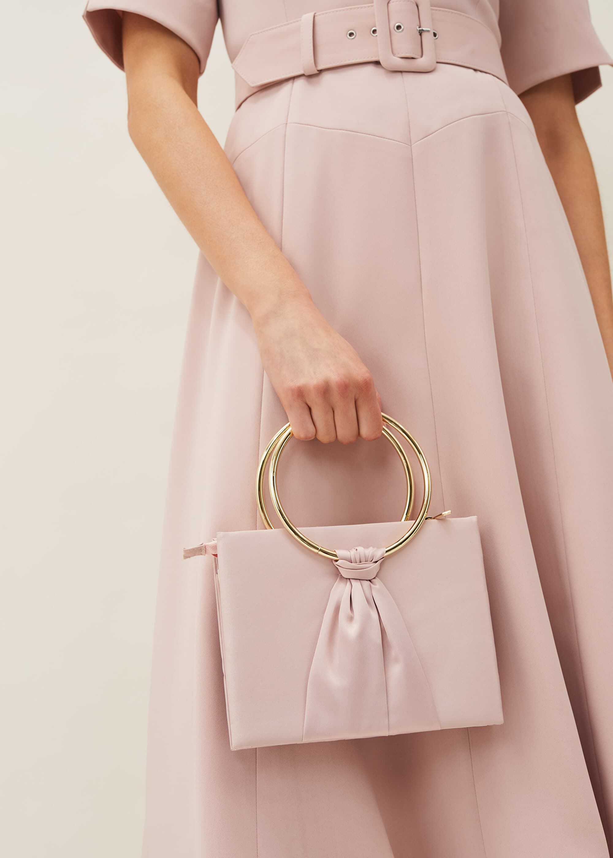 Ring clutch bag sales