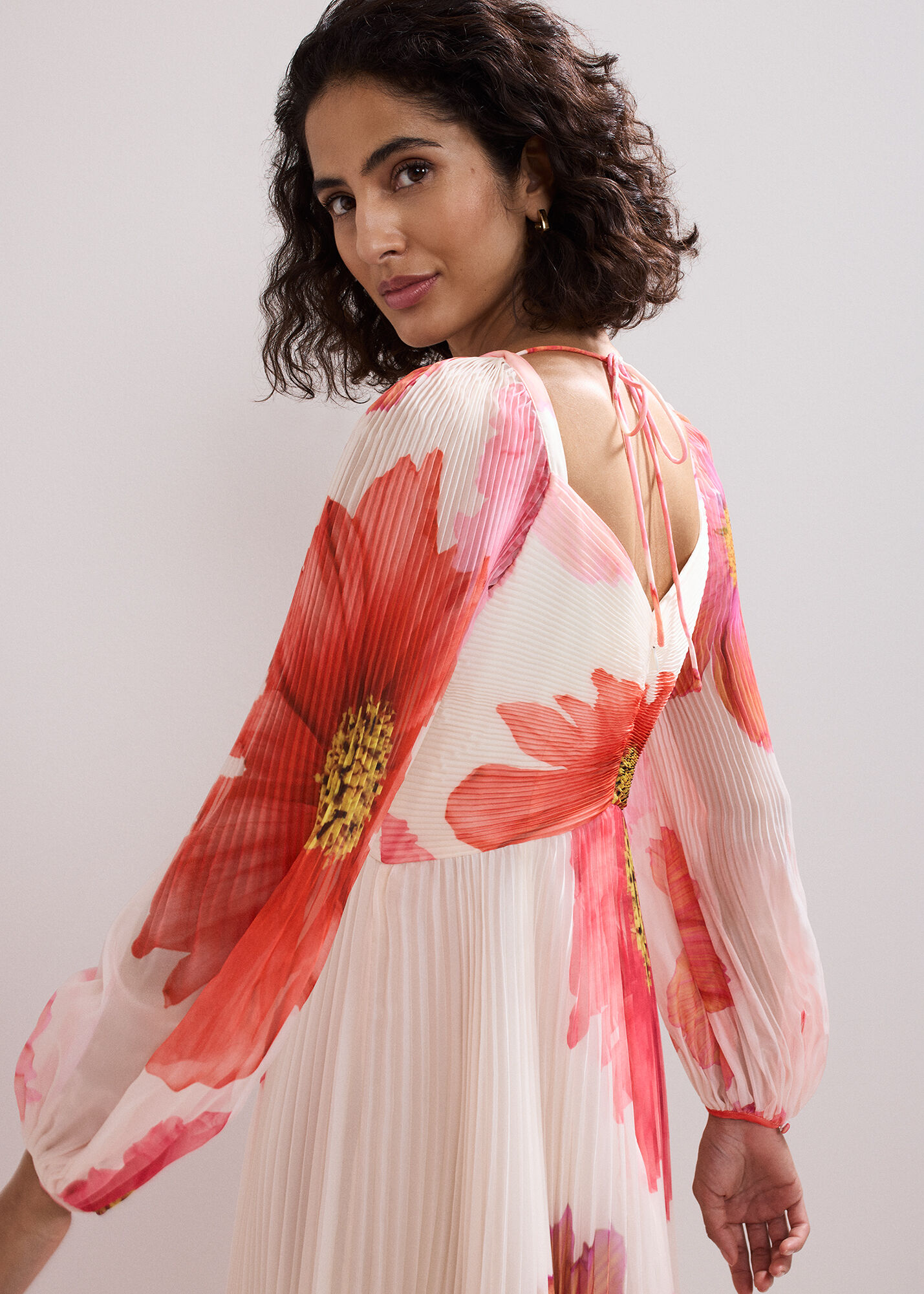 【PHASE EIGHT】Reanna Pleated Dress プリーツドレス Reanna Pleated Dress | Phase Eight UK |