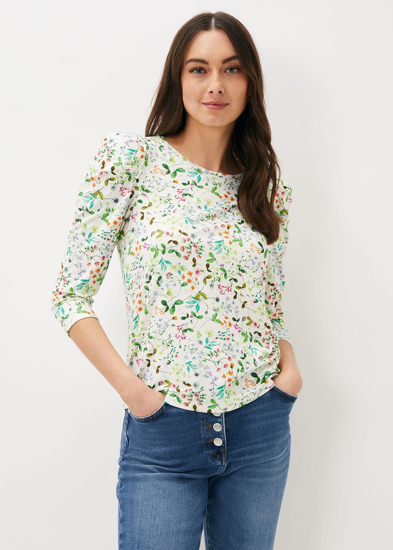 Zaylah Floral T-Shirt | Phase Eight UK