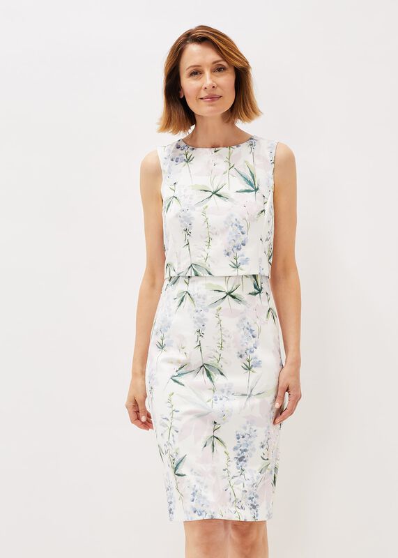 Francine Double Layer Scuba Dress