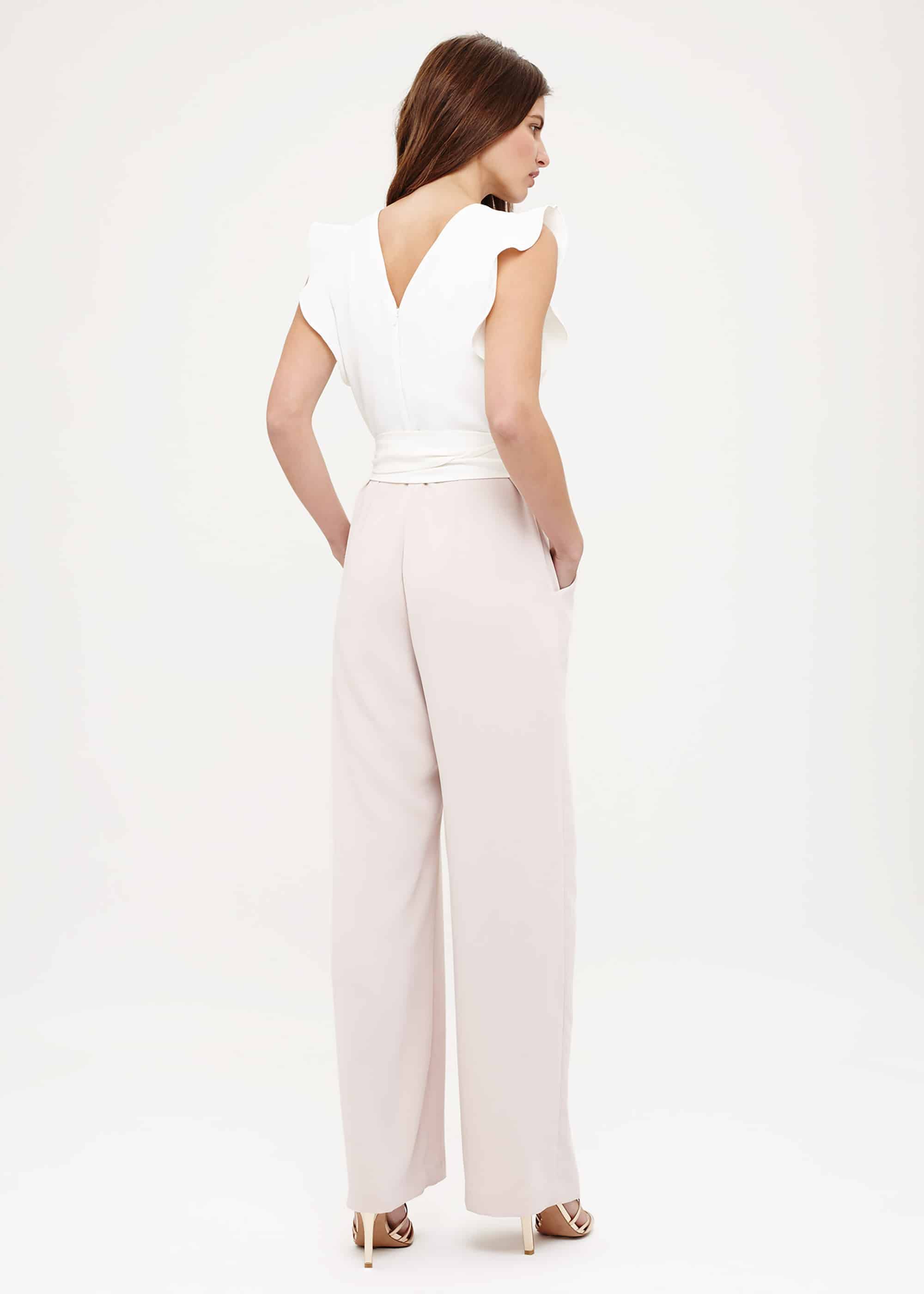 Victoriana foil shop print jumpsuit