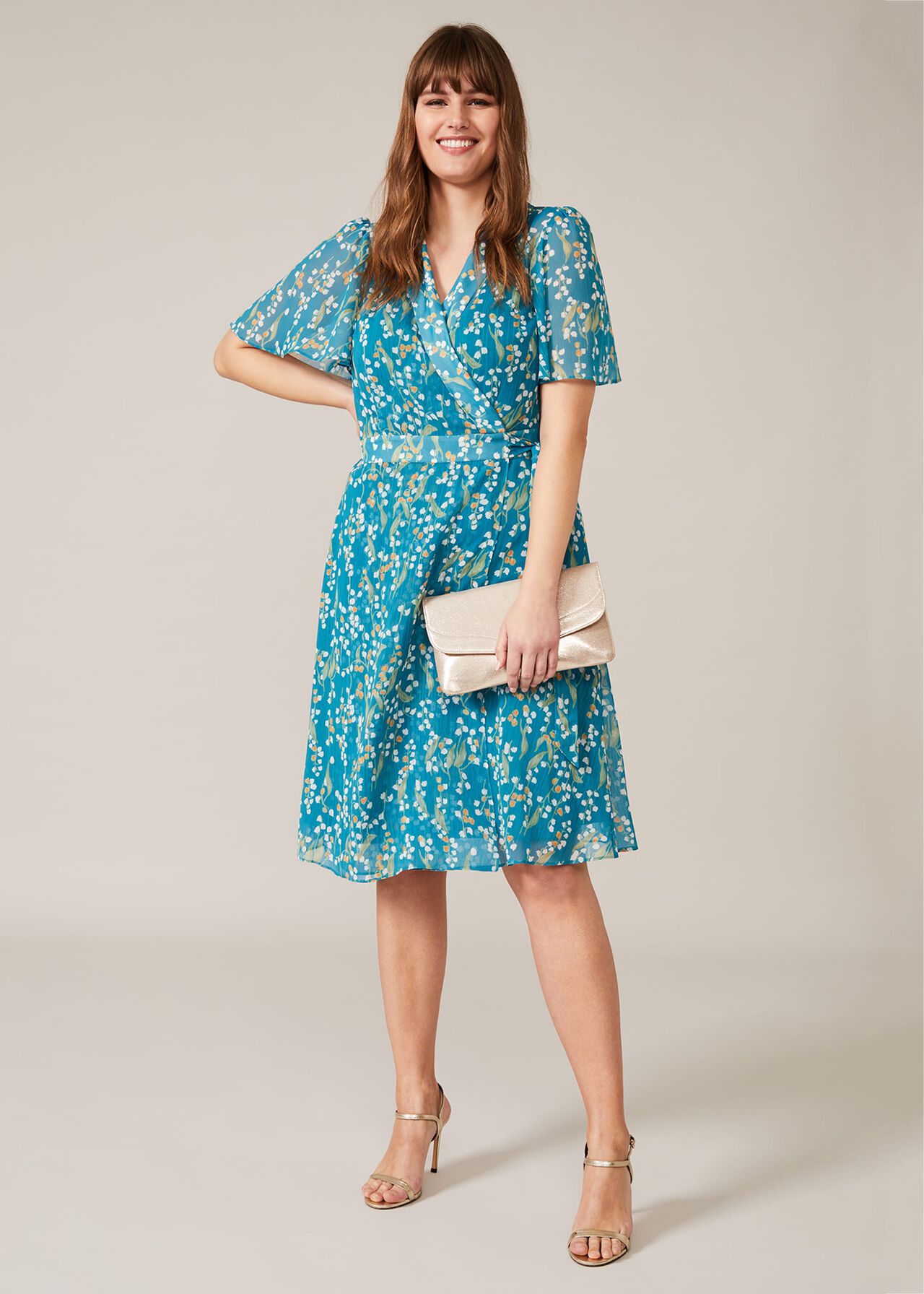 Lily Ditsy Printed Dress Phase Eight 