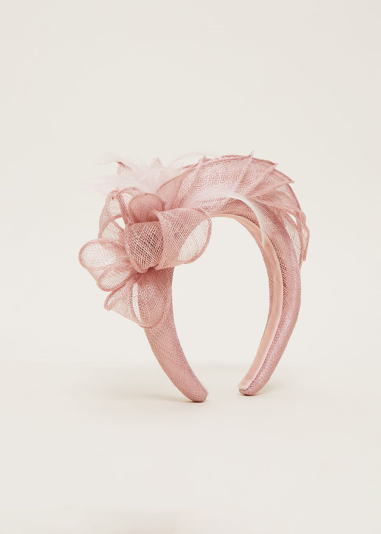 Blush Pink Flower Headband