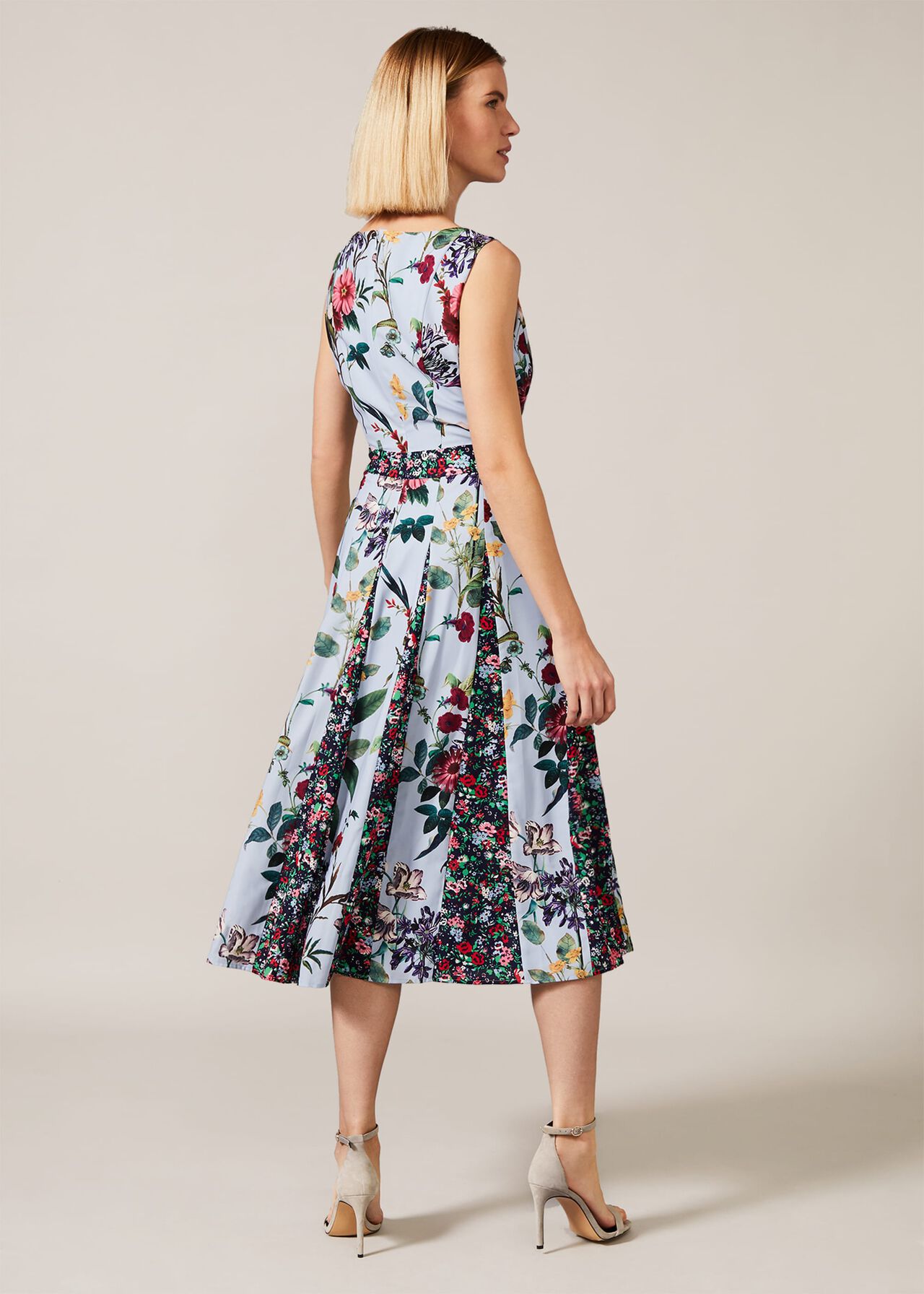 Trudy Patched Floral Dress