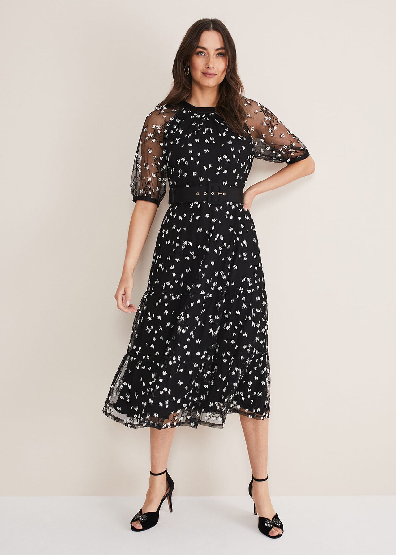 Freja Embroidered Dress
