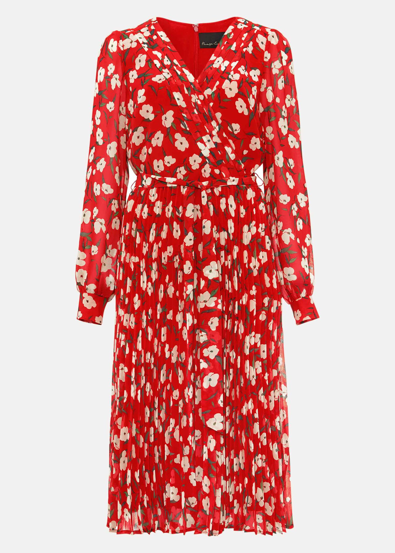 Lou-Poppy Floral Ditsy Pleated Dress