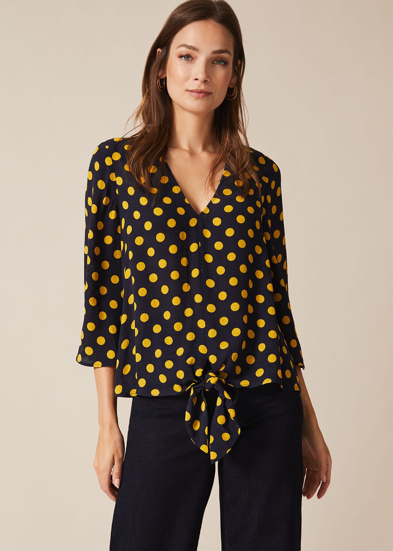 Marilyn Spot Blouse