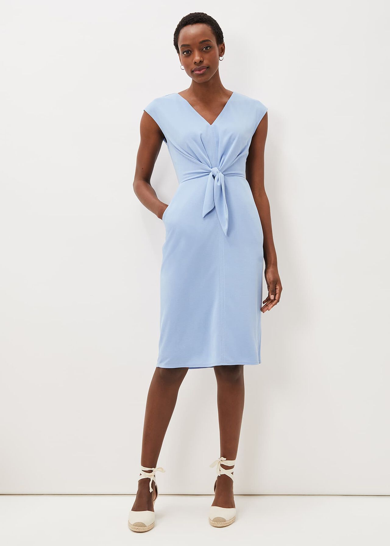 Adeliade Tie Front Dress