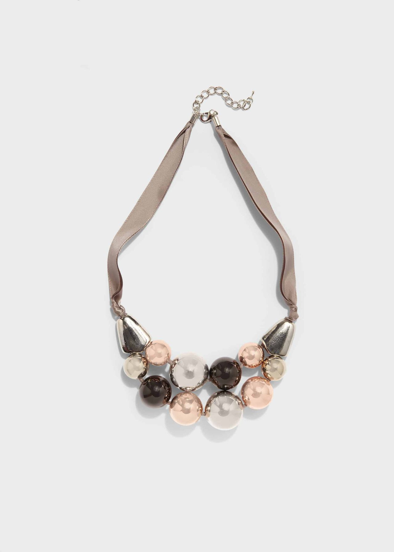 Katy Mixed Plate Necklace