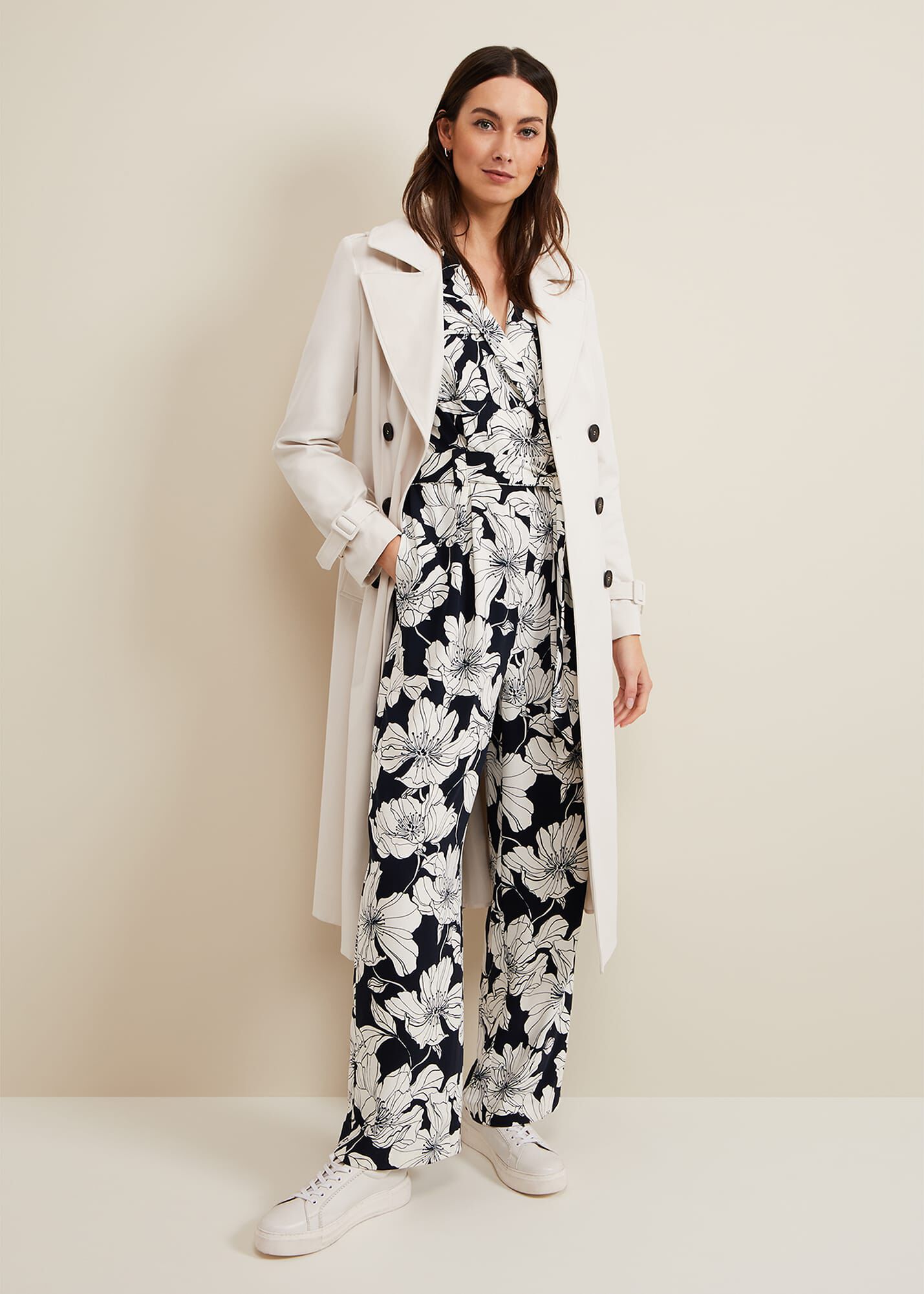 Constance Floral Jumpsuit Phase Eight UK
