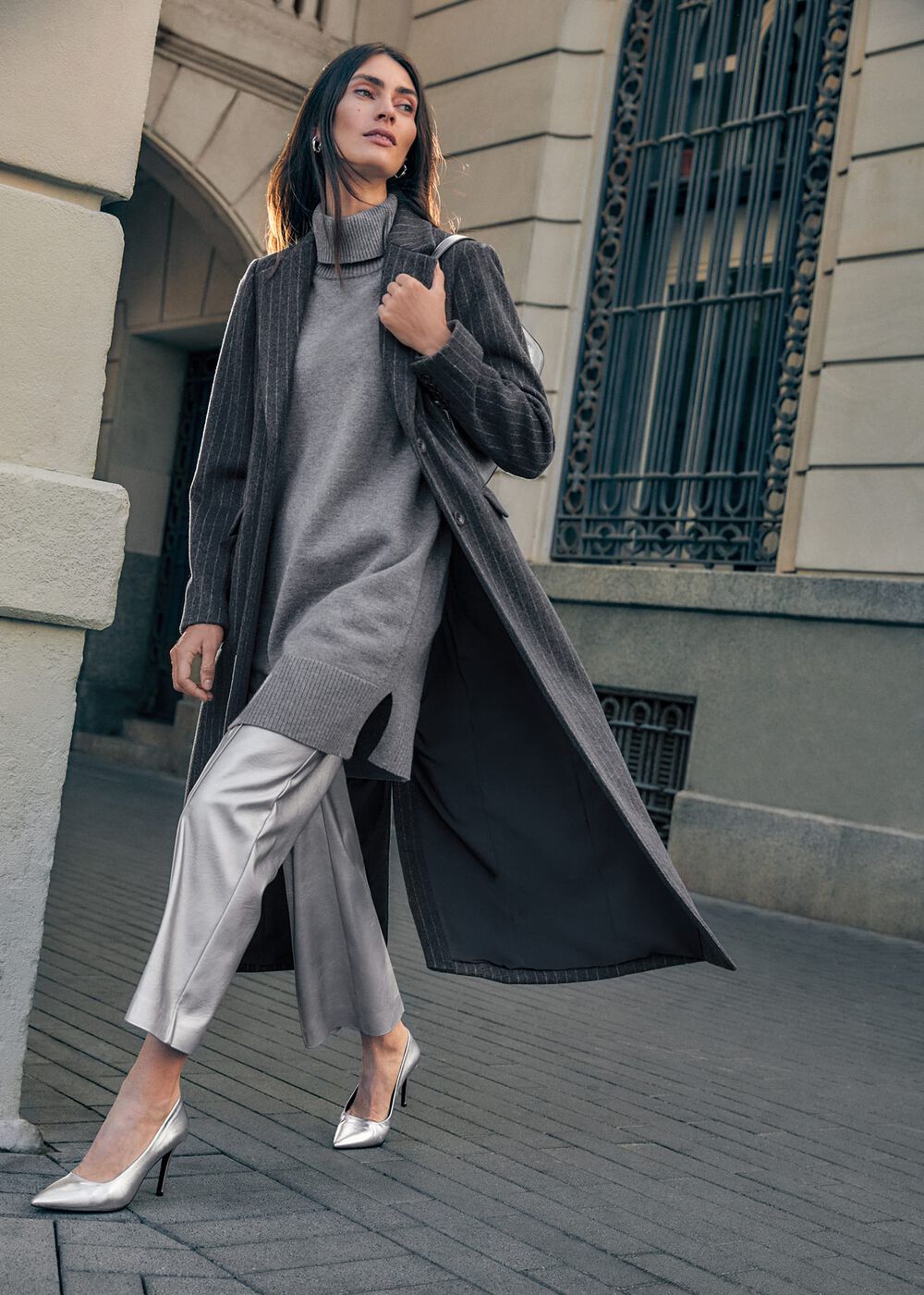 Lydia Long Wool Coat
