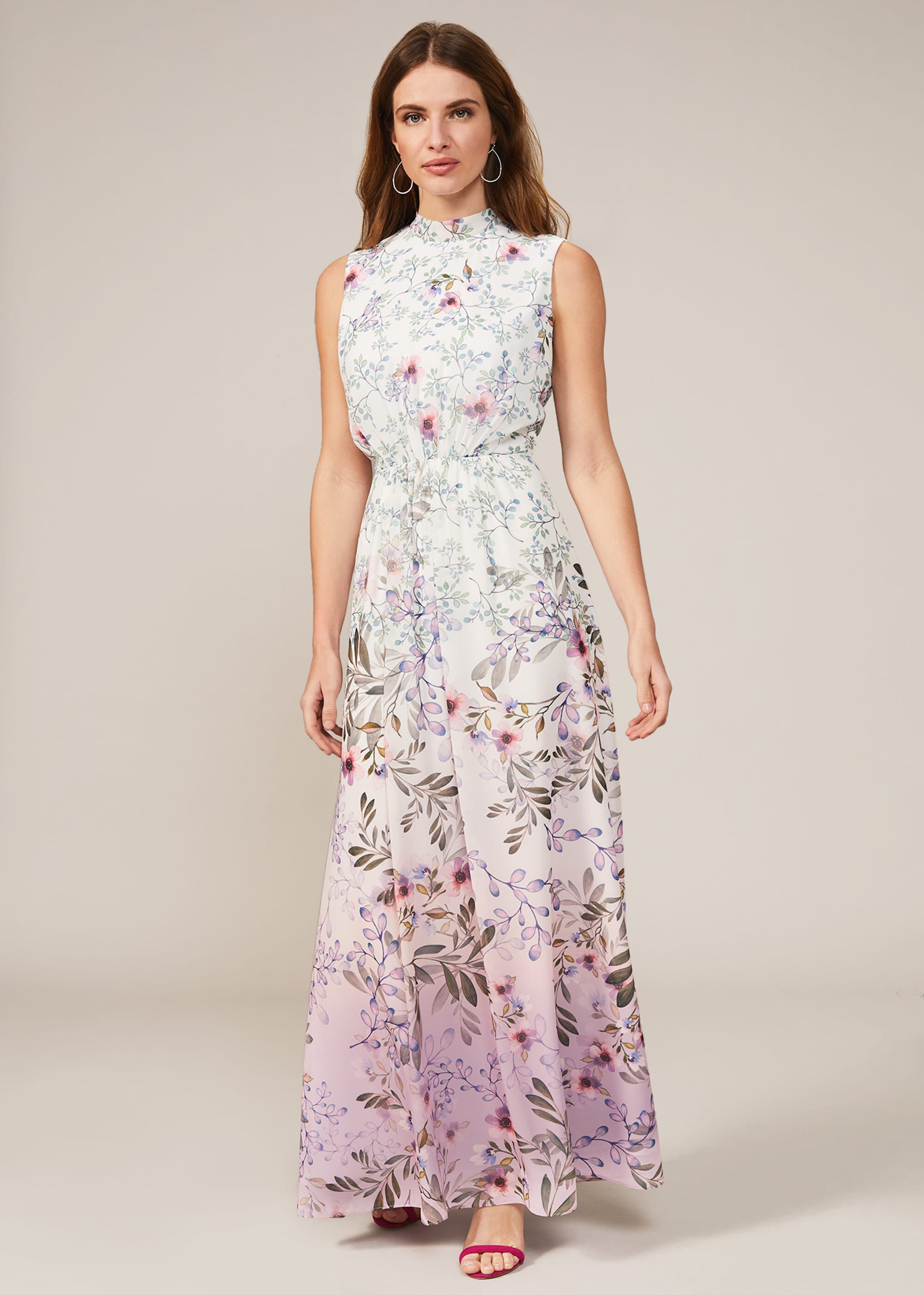Wilhemina Floral Maxi Dress