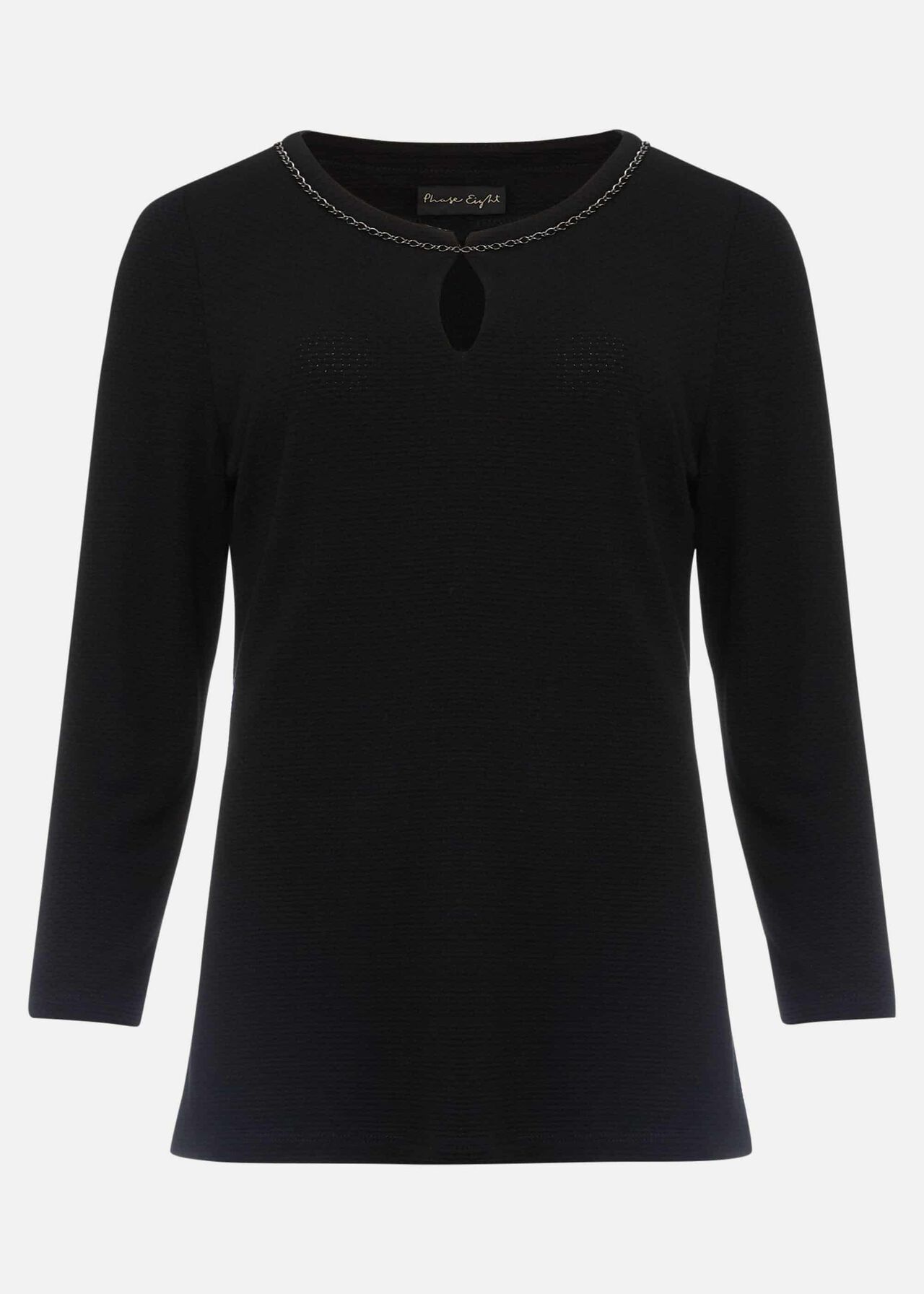 Seren Textured Chain Detail Top