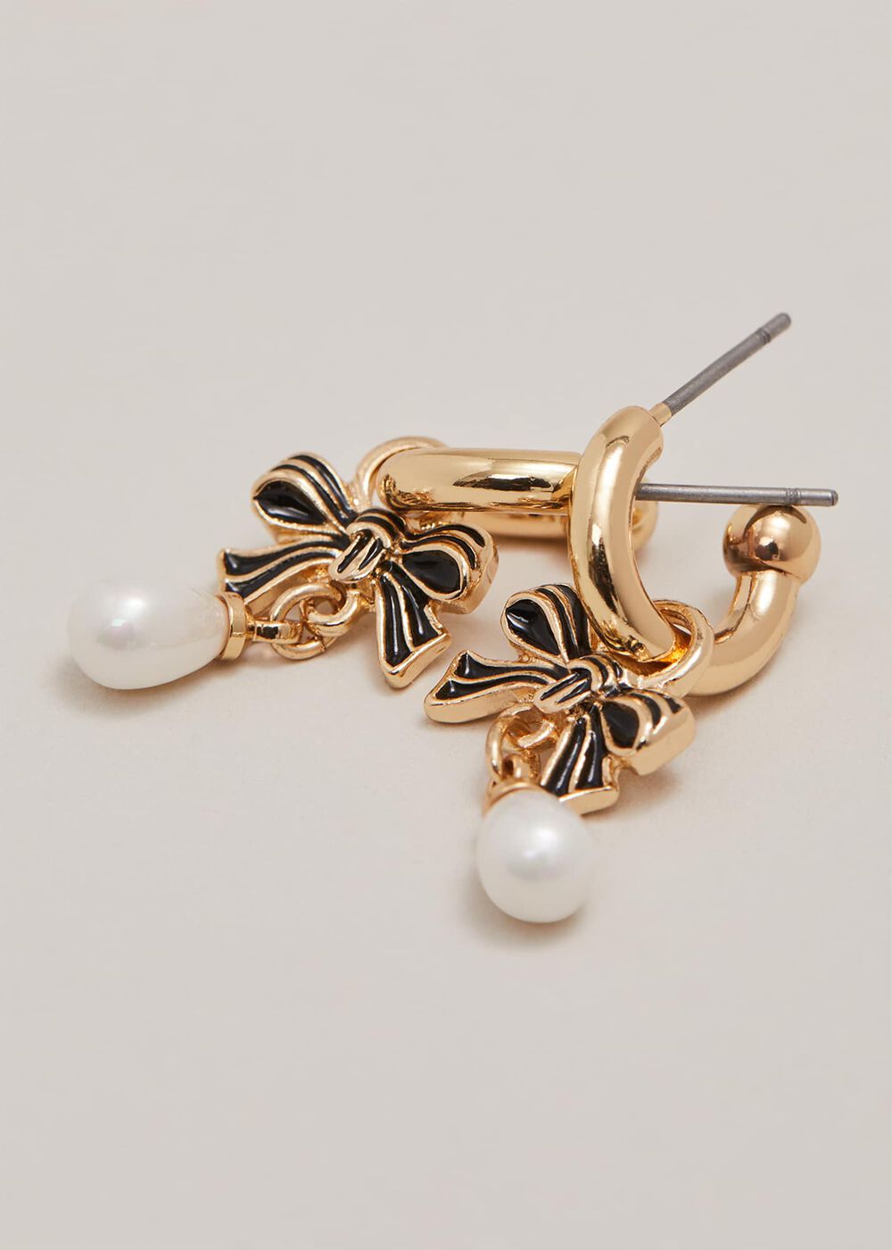 Mini Bow Hoop Drops