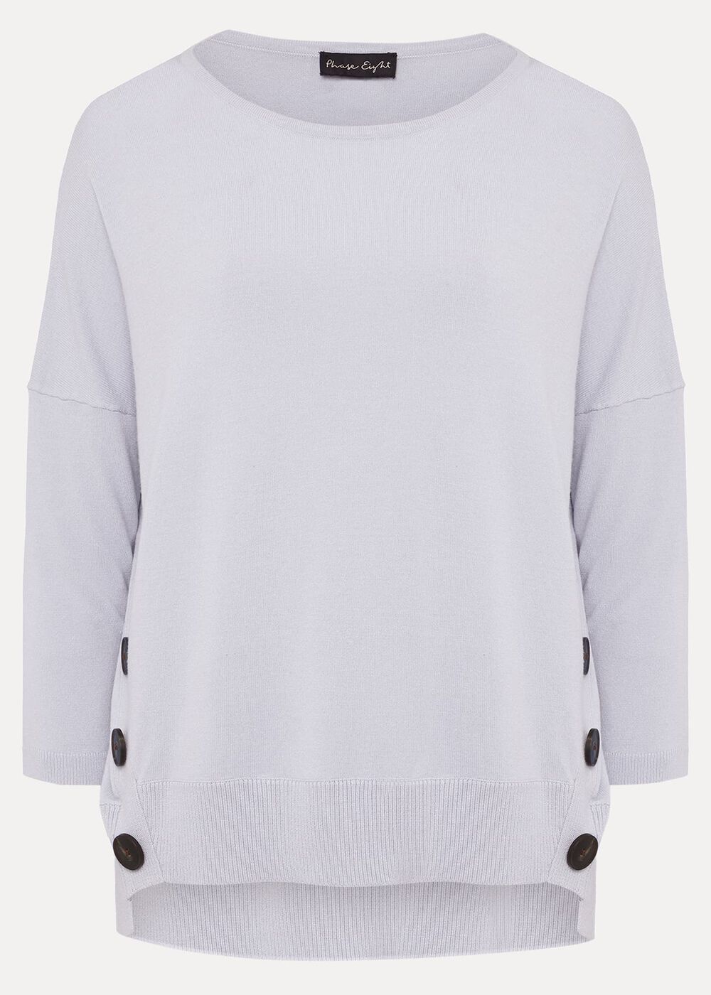 Linda Button Trim Knit