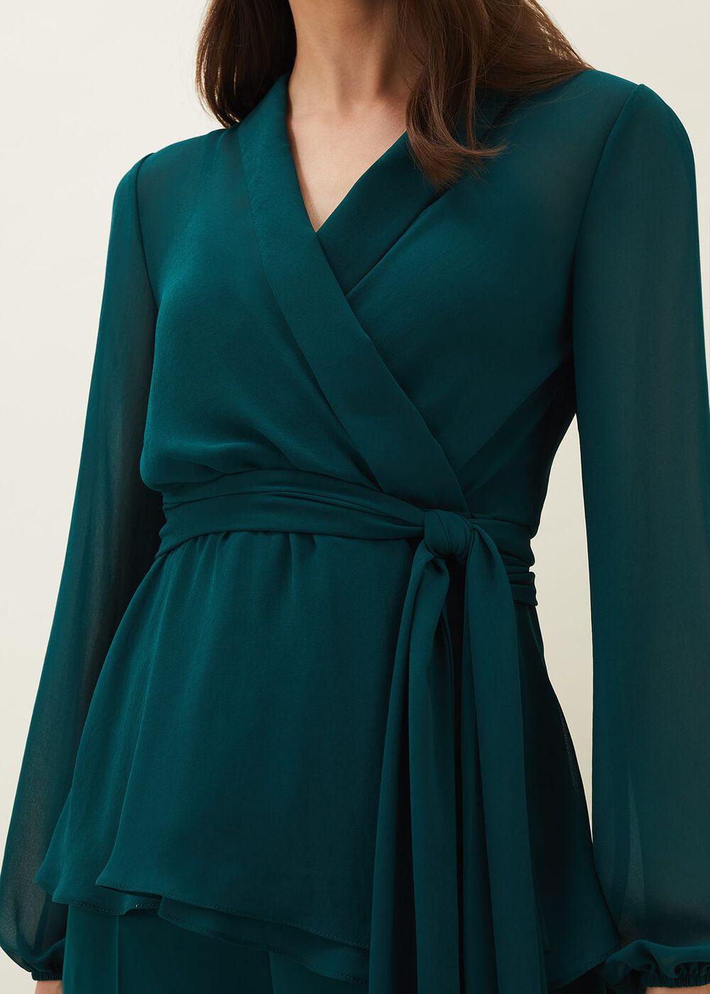 Florentine Wrap Co-Ord Top
