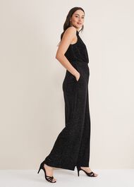 Dove Glitter Velvet Trouser