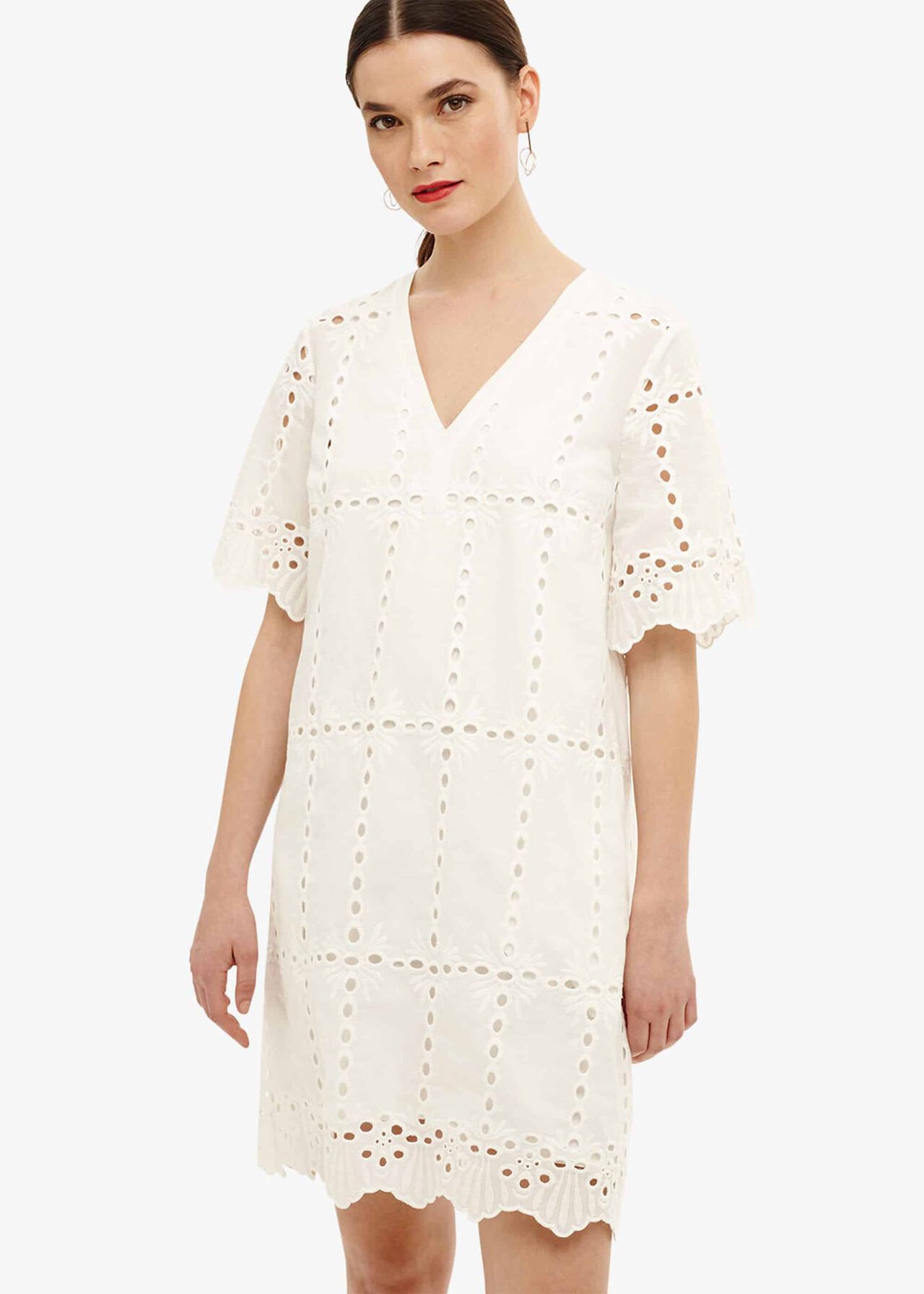 Lilith Cotton Broderie Dress