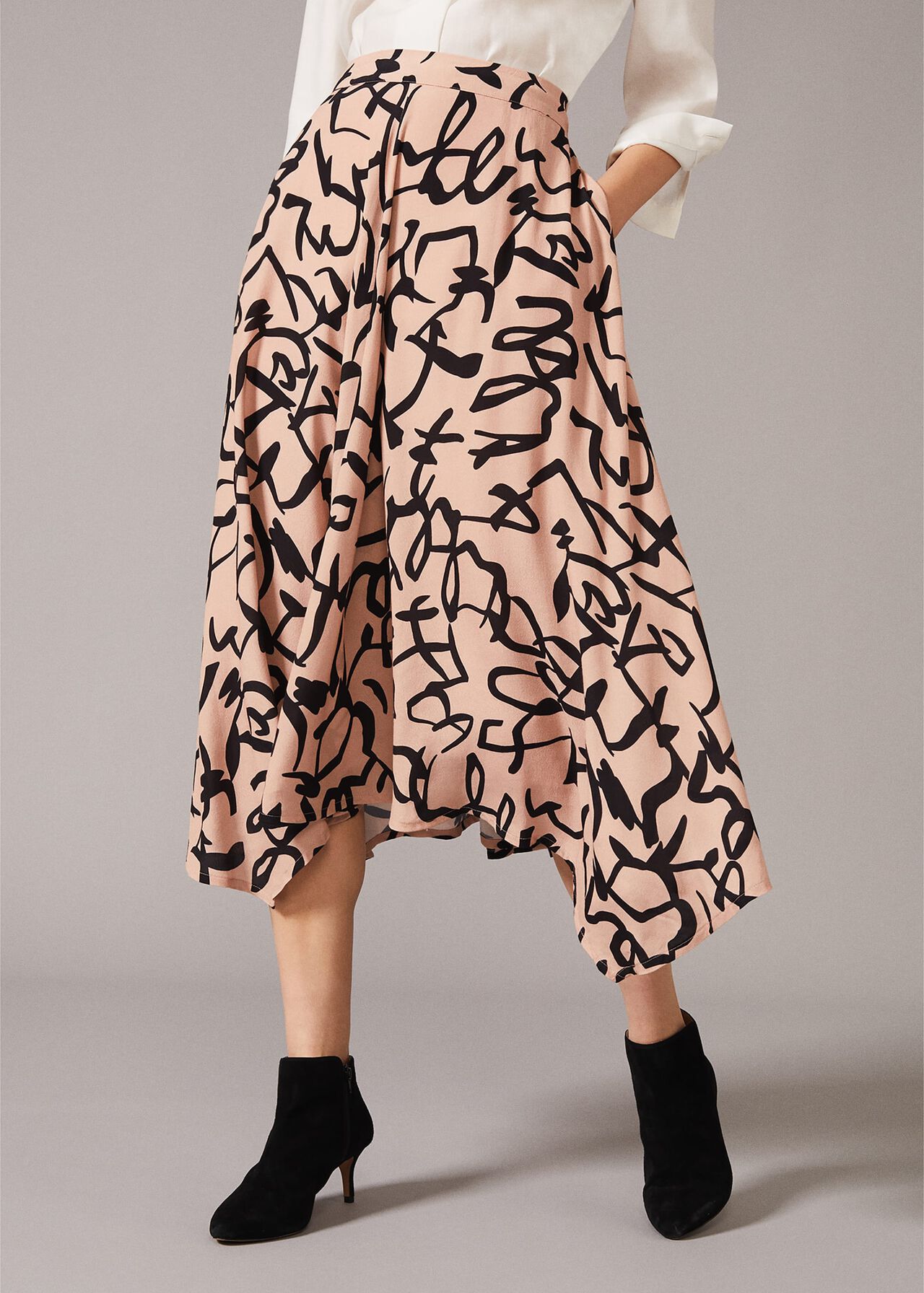 Ayumi Print Skirt
