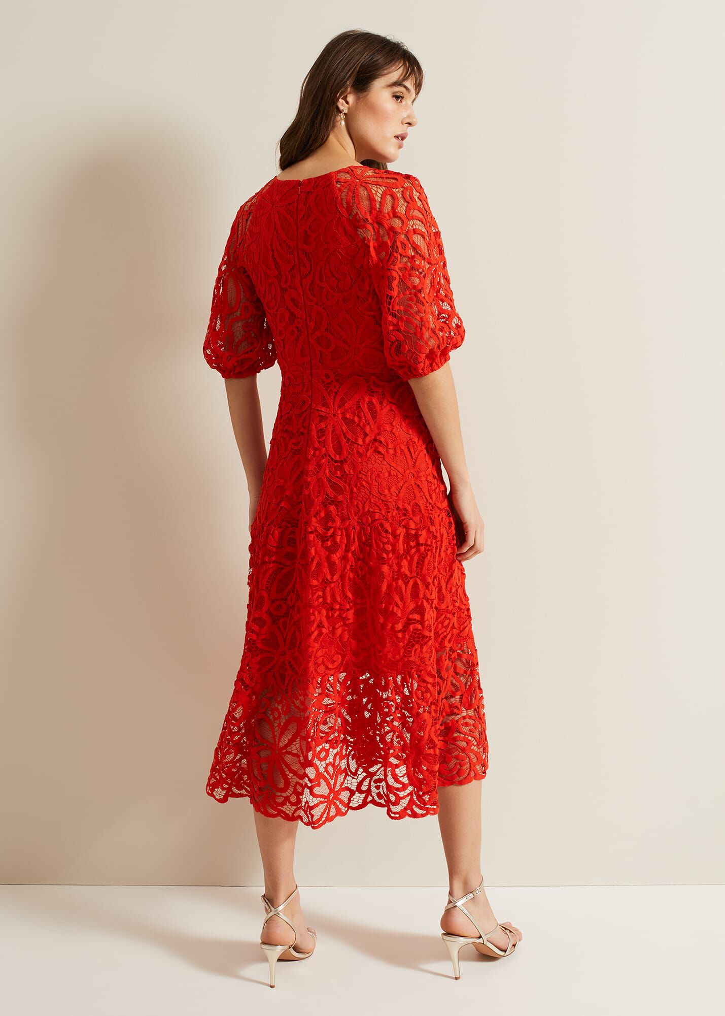 Phase Eight☆Senna Lace Midi Dress ワンピース【UK発】 Senna Lace Midi Dress | Phase Eight UK |