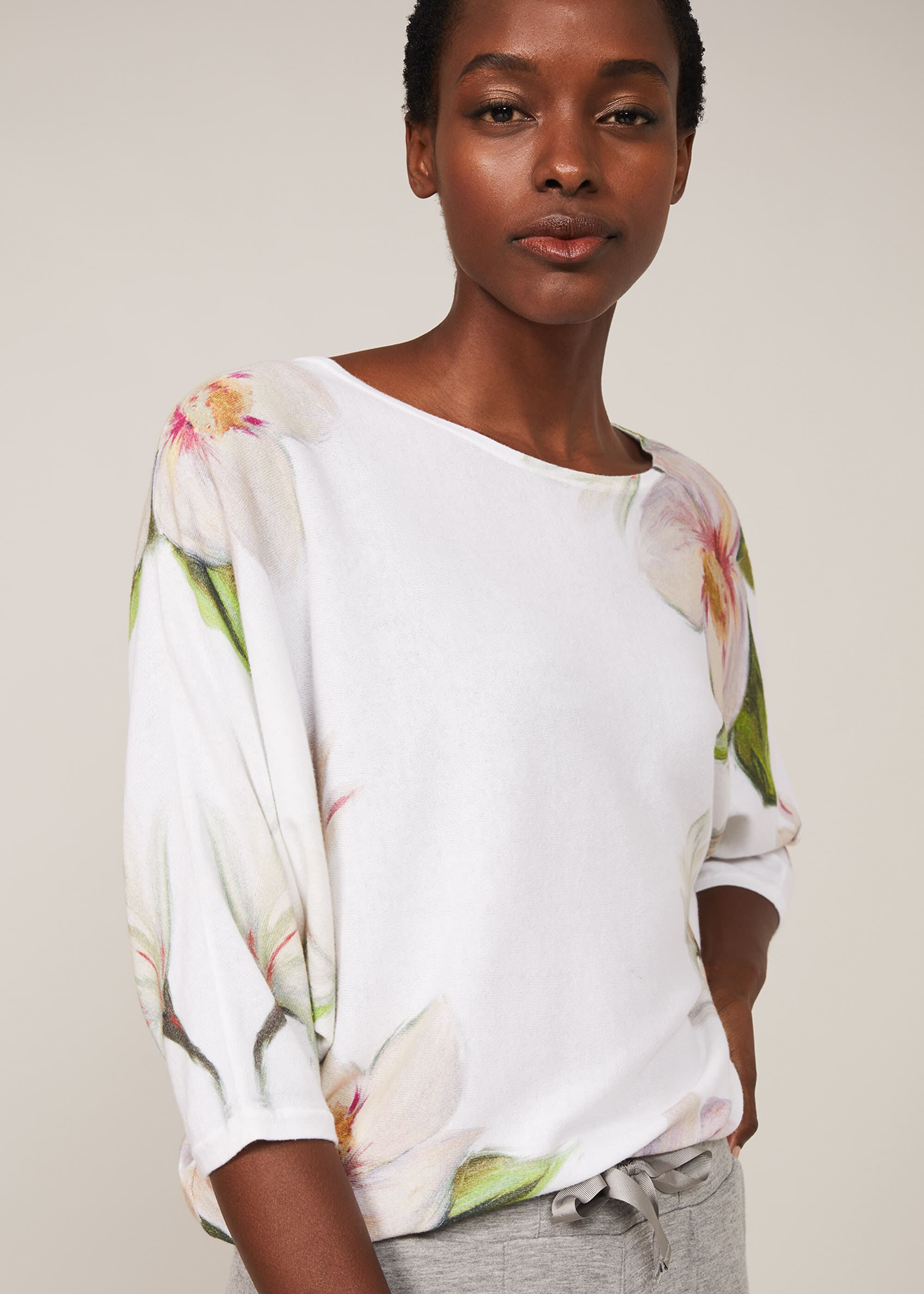 Fenia Floral Knit Top