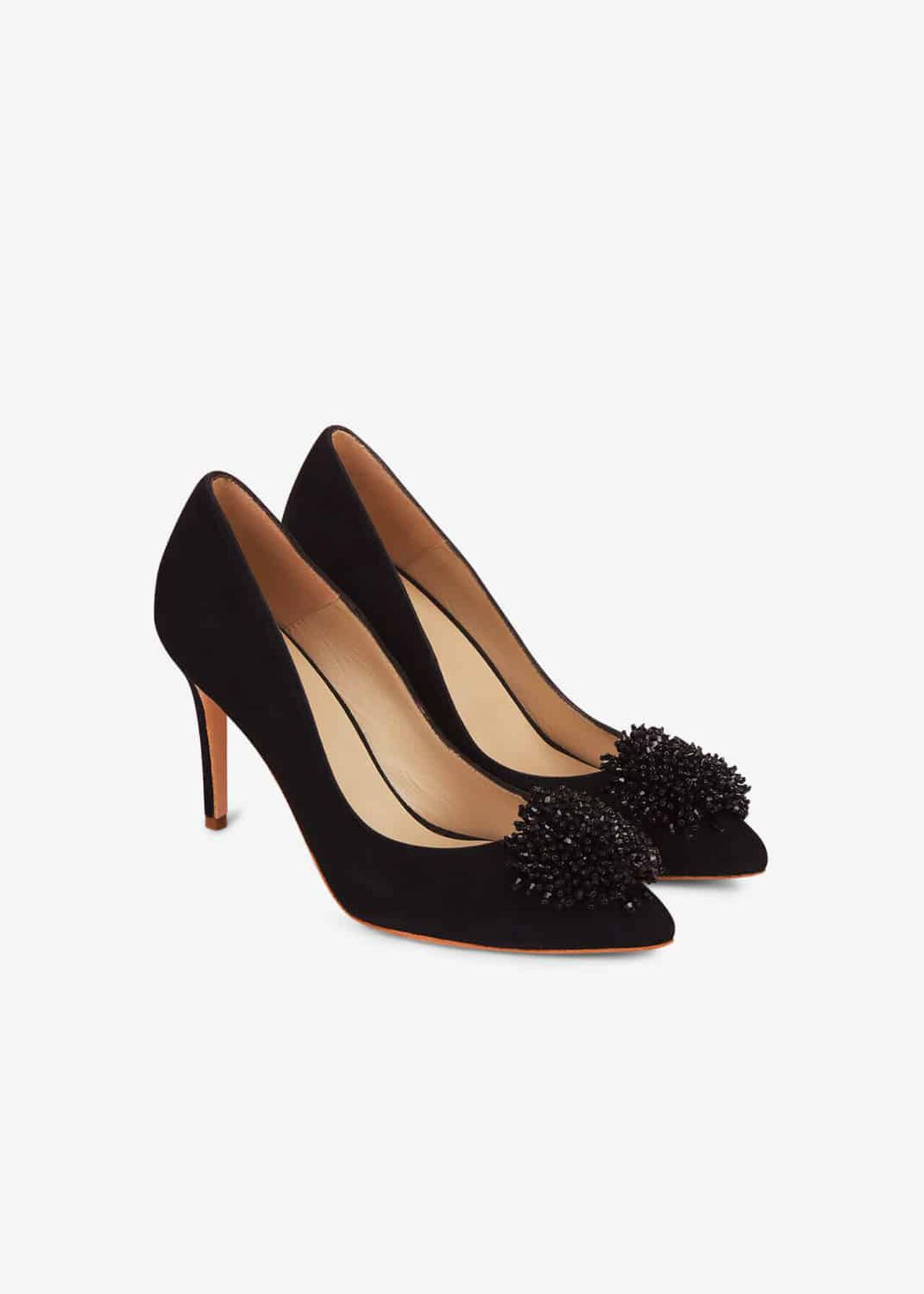 Ayla Suede Court Shoes