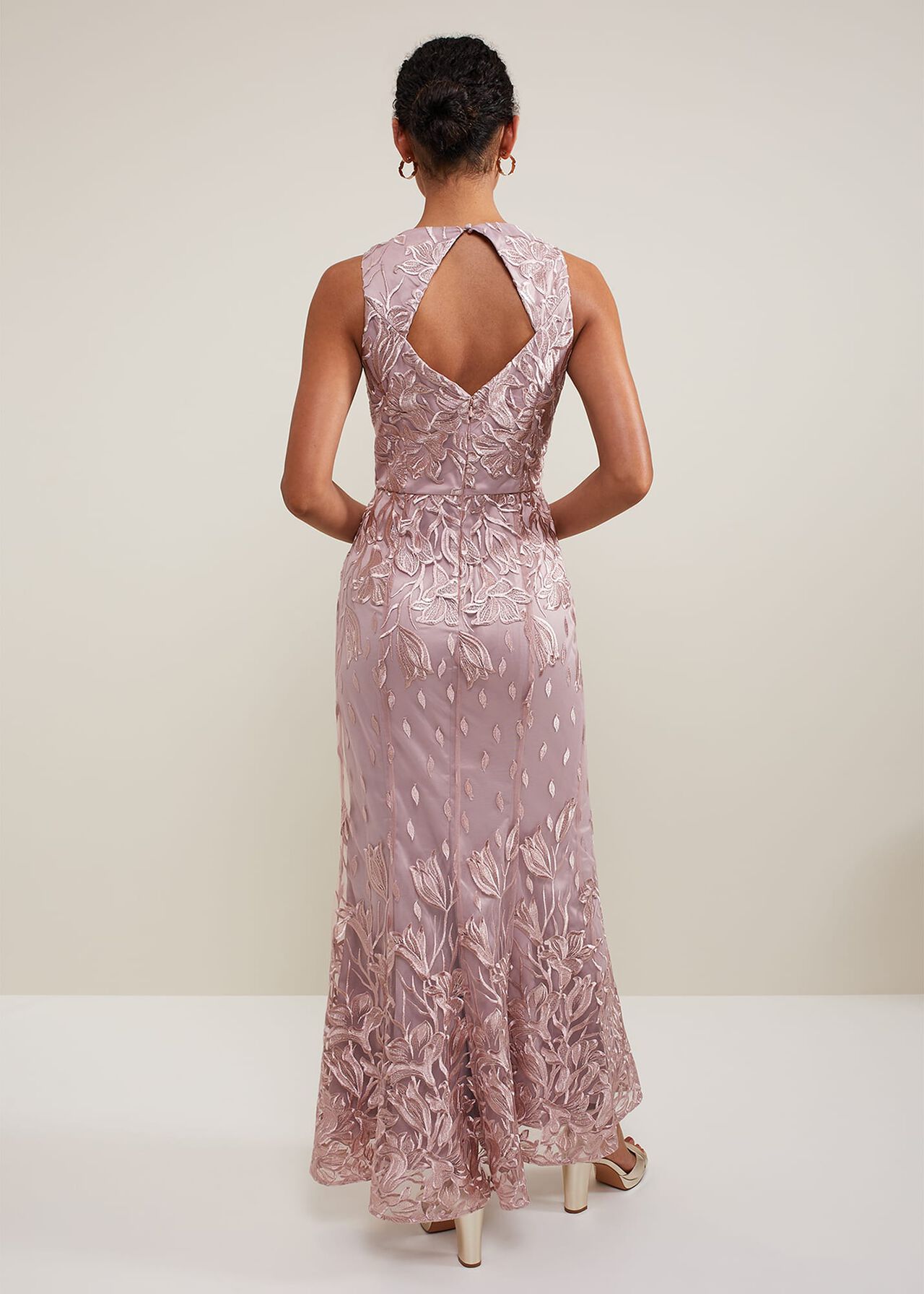 Jaclyn Embroidered Maxi Dress