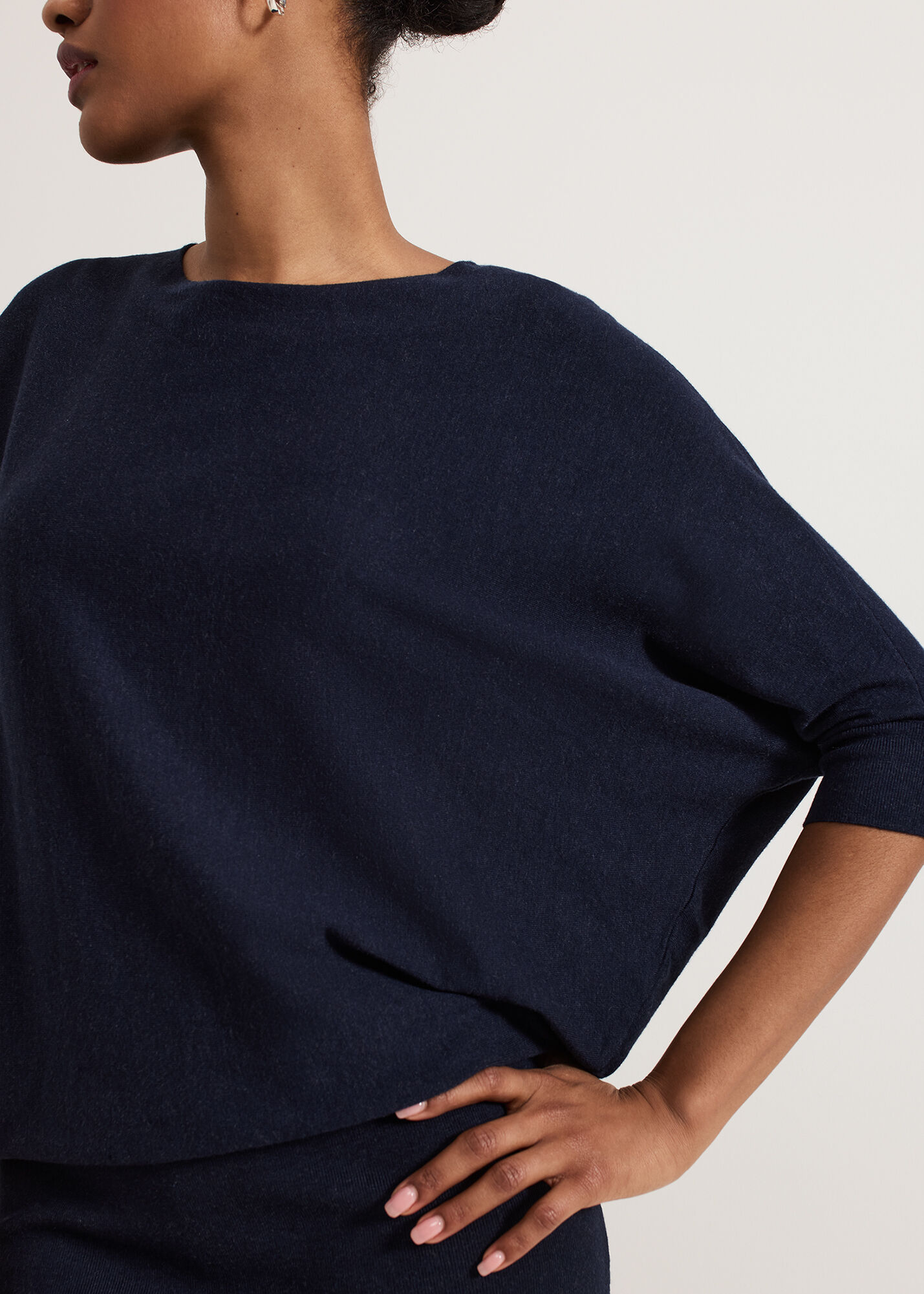 Becca Batwing Knitted Dress | Phase Eight