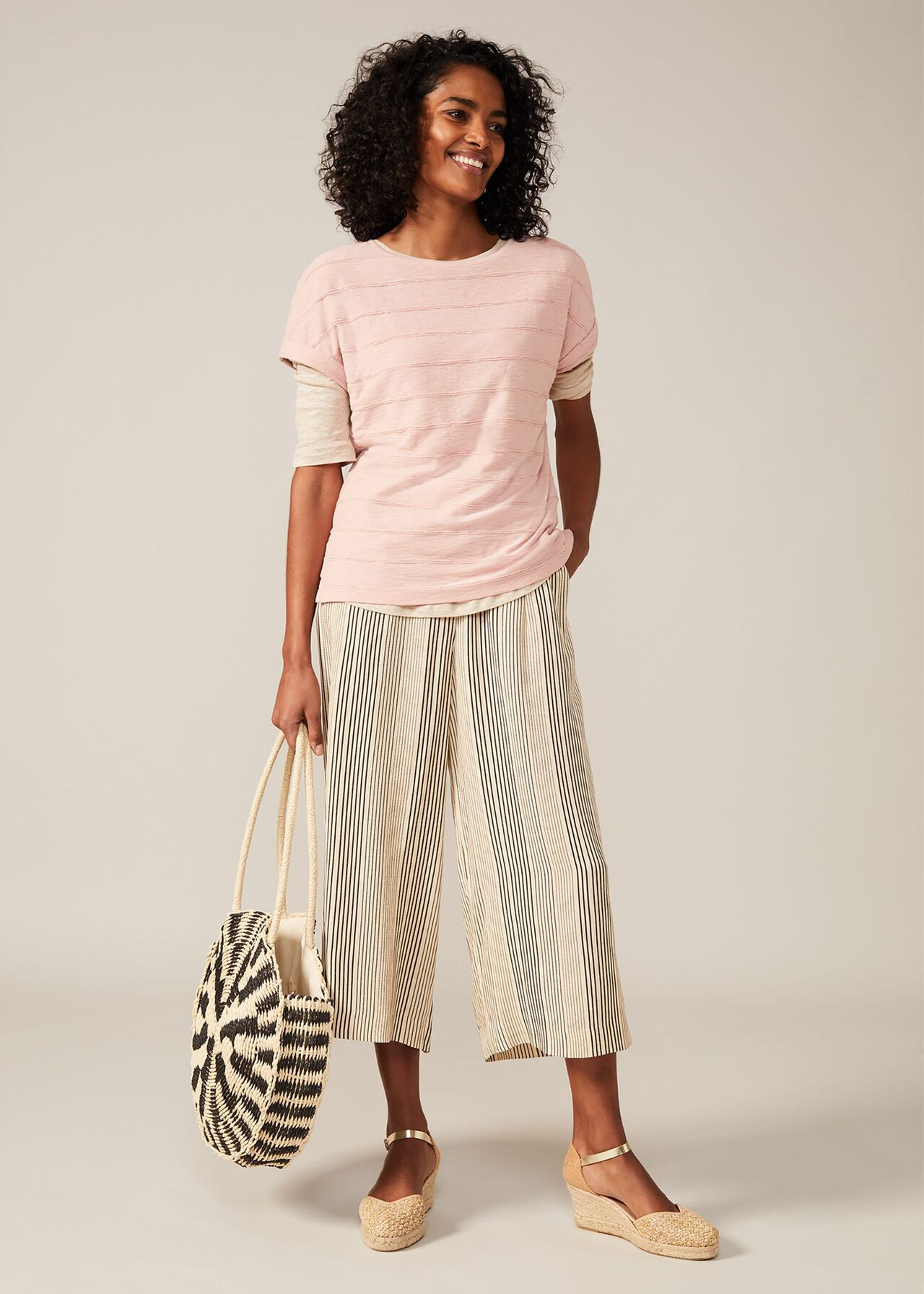 Eudora Ripple Texture Top