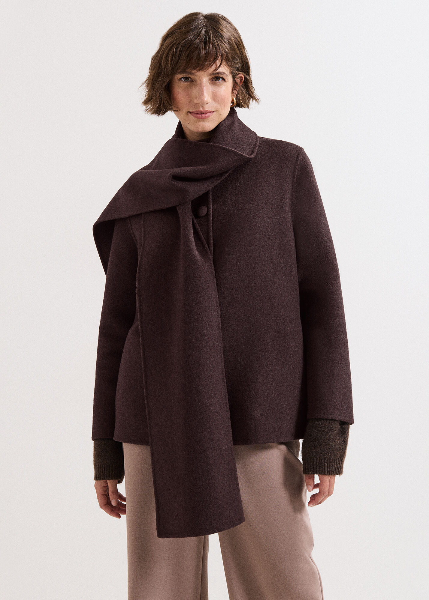 Kaja Scarf Coat | Phase Eight UK |