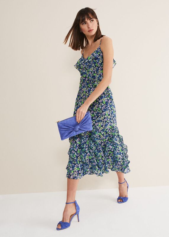 Catira Strappy Print Dress