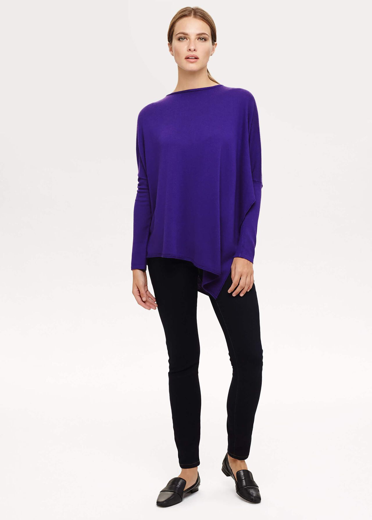 Melinda Asymmetric Knitted Jumper