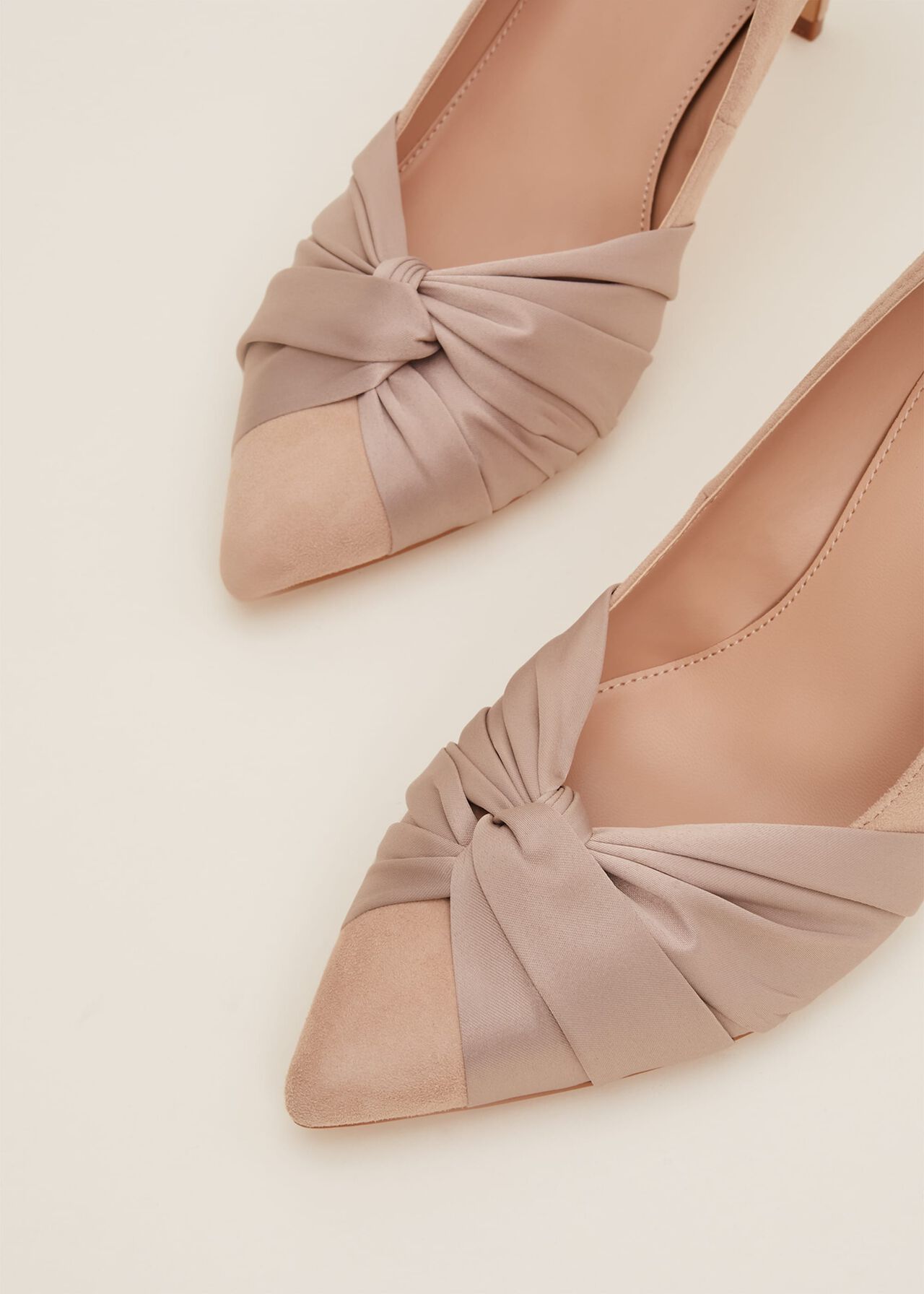 Kendal Knot Pointed Court Shoes