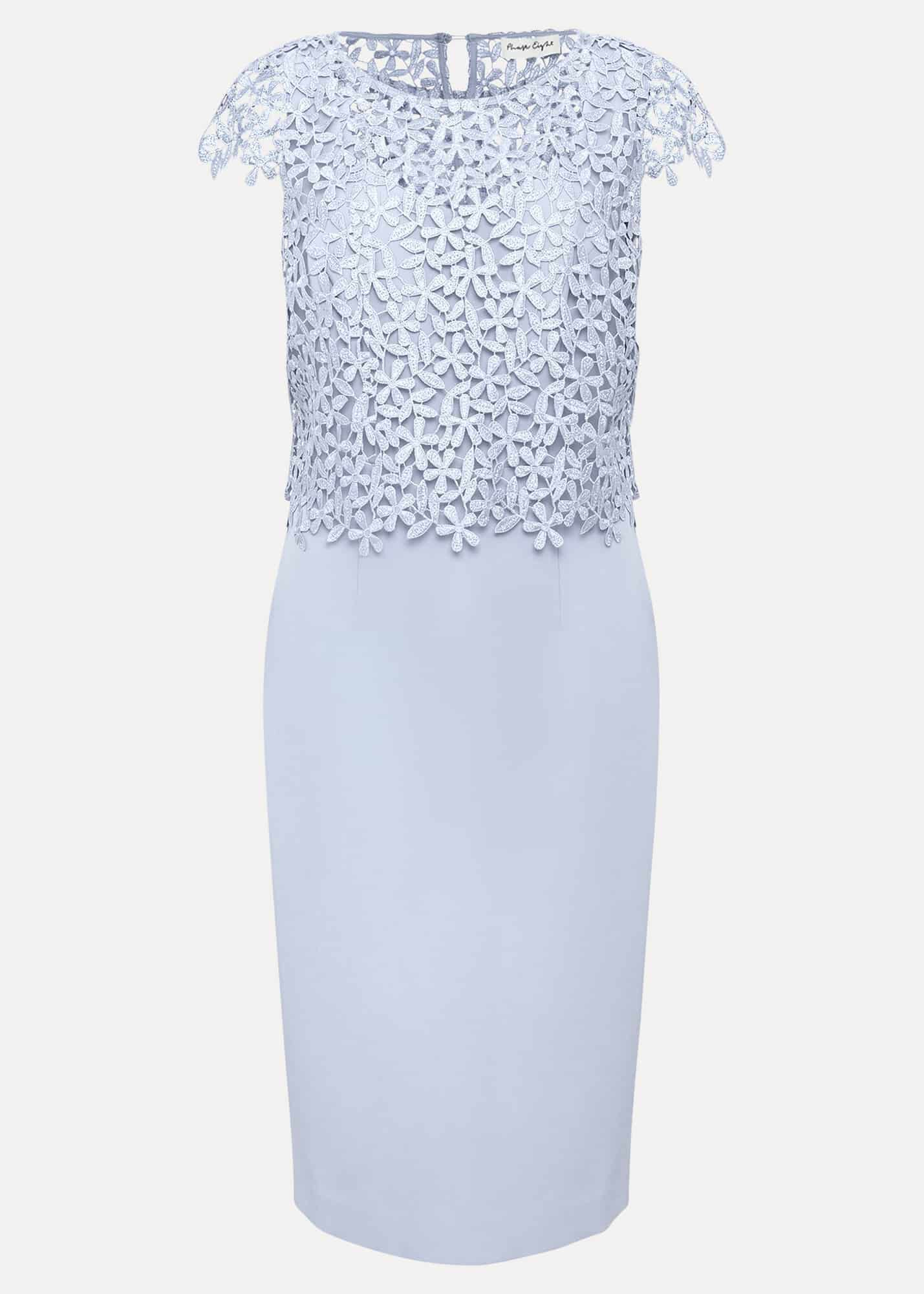 Phase eight sales light blue dress