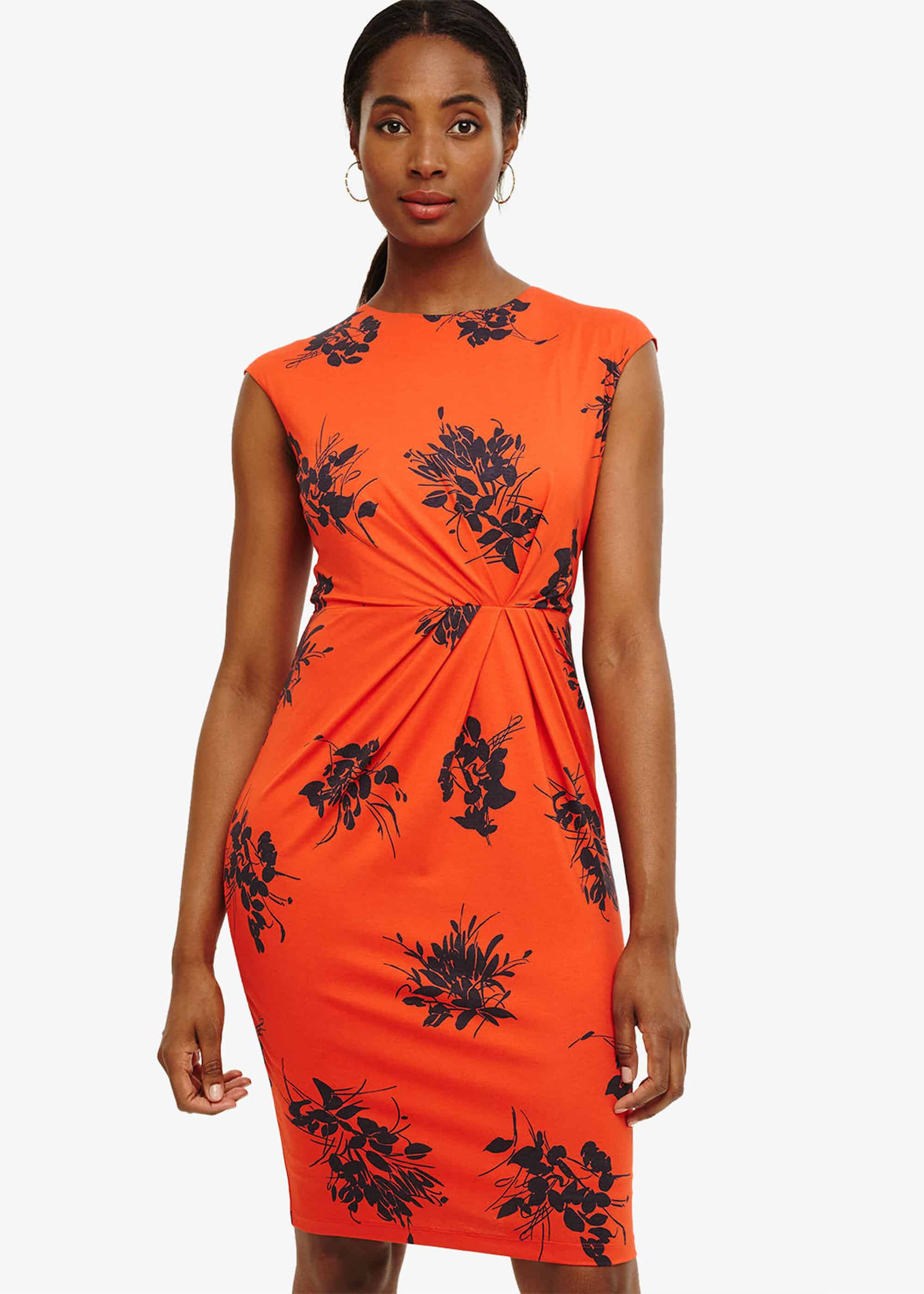 phase eight orange dress