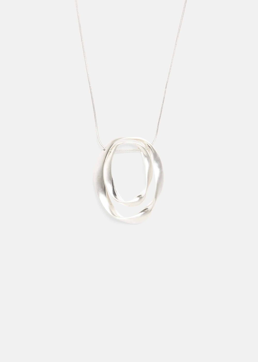 Bernie Hoop Necklace