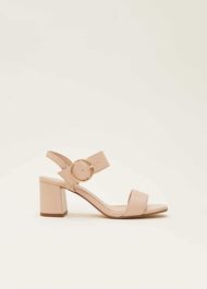 Leather Buckle Sandals