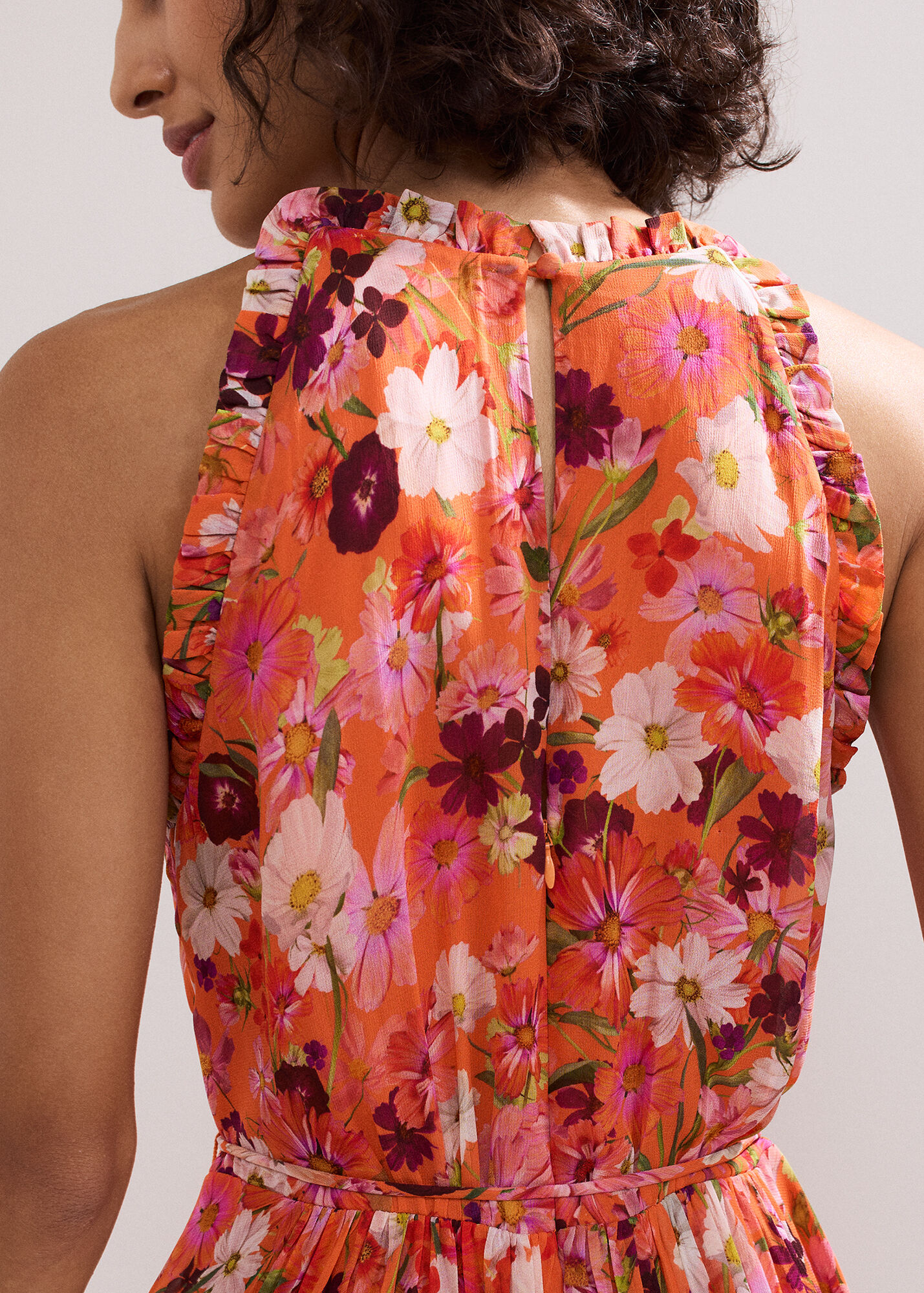【関税込】PhaseEight ドレス☆Orange Zelah Floral Print Dress Zelah Floral Dress | Phase Eight UK |