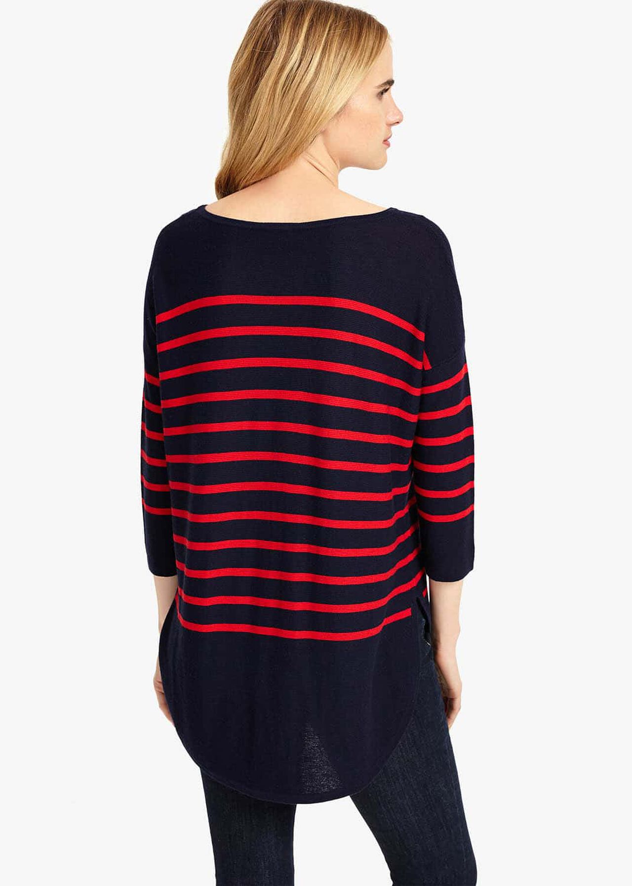 Megg Breton Stripe Knitted Jumper