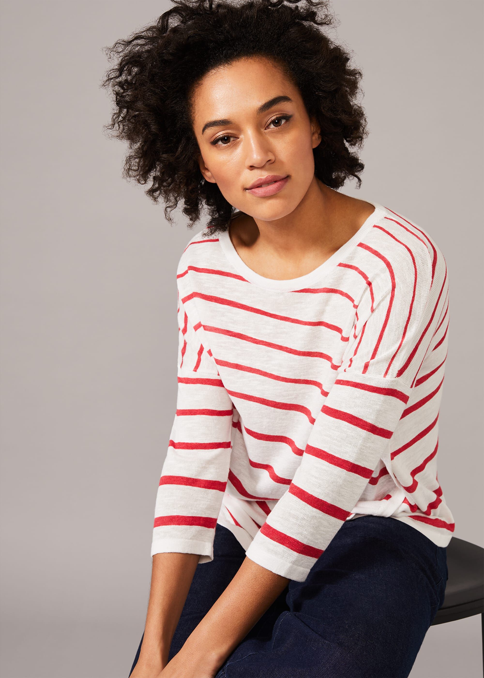 Chika Stripe Knit Top Chika Stripe Knit Top