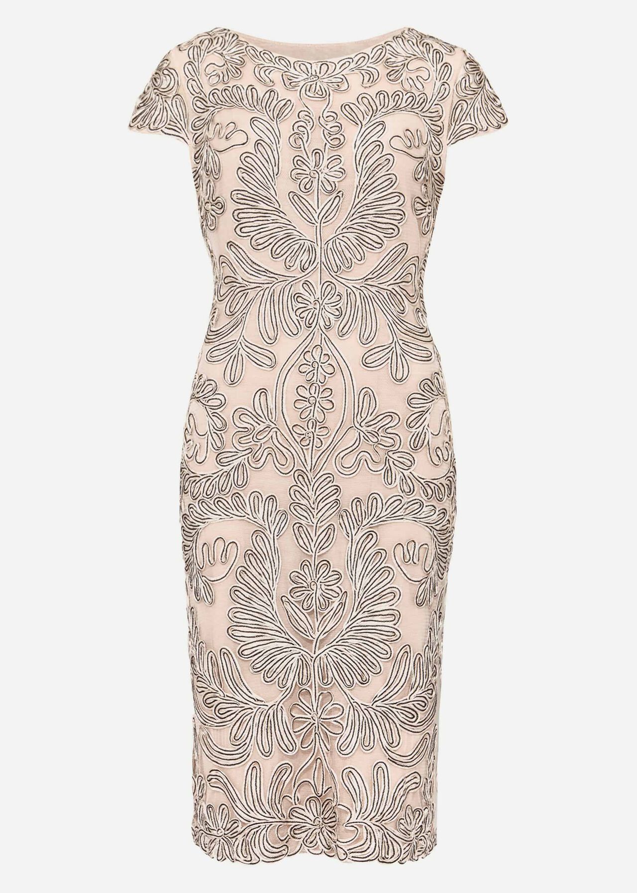 Genevieve Tapework Lace Dress