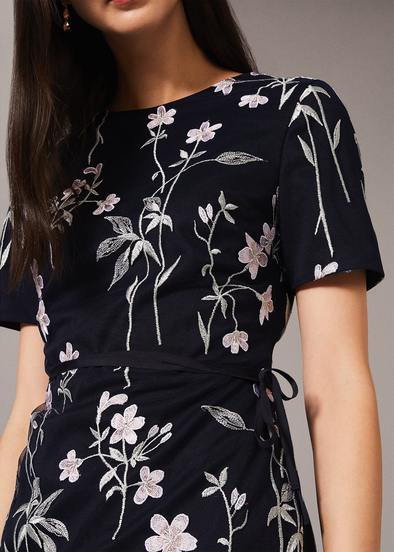 Kirsty Floral Fitted Dress