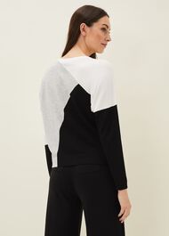 Laura Colourblock Fine Knit Jumper