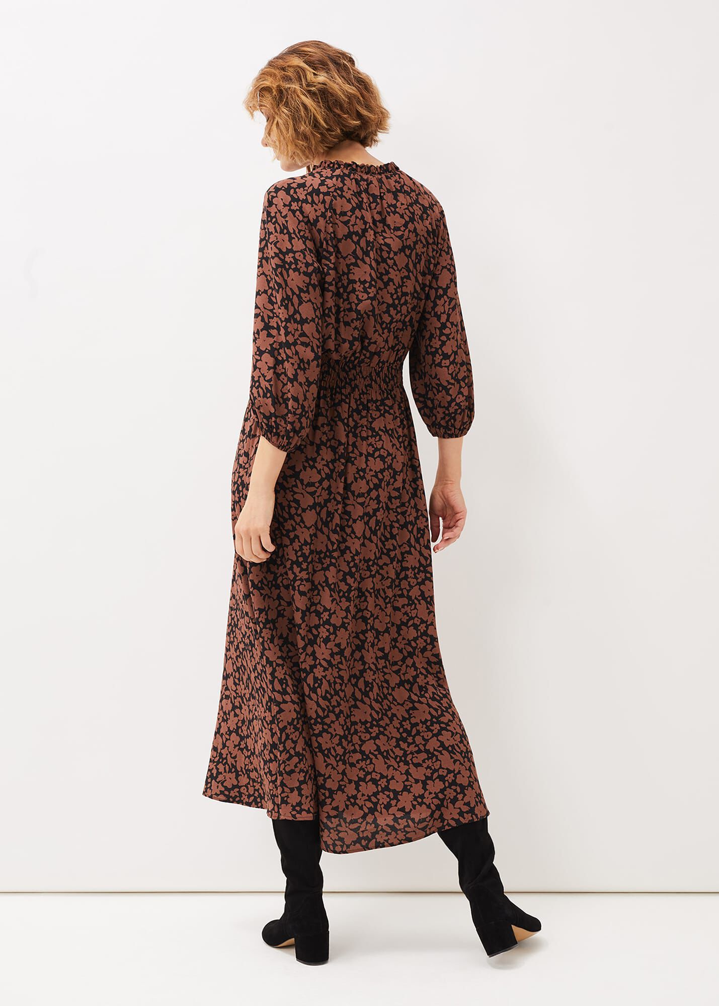 floral midaxi